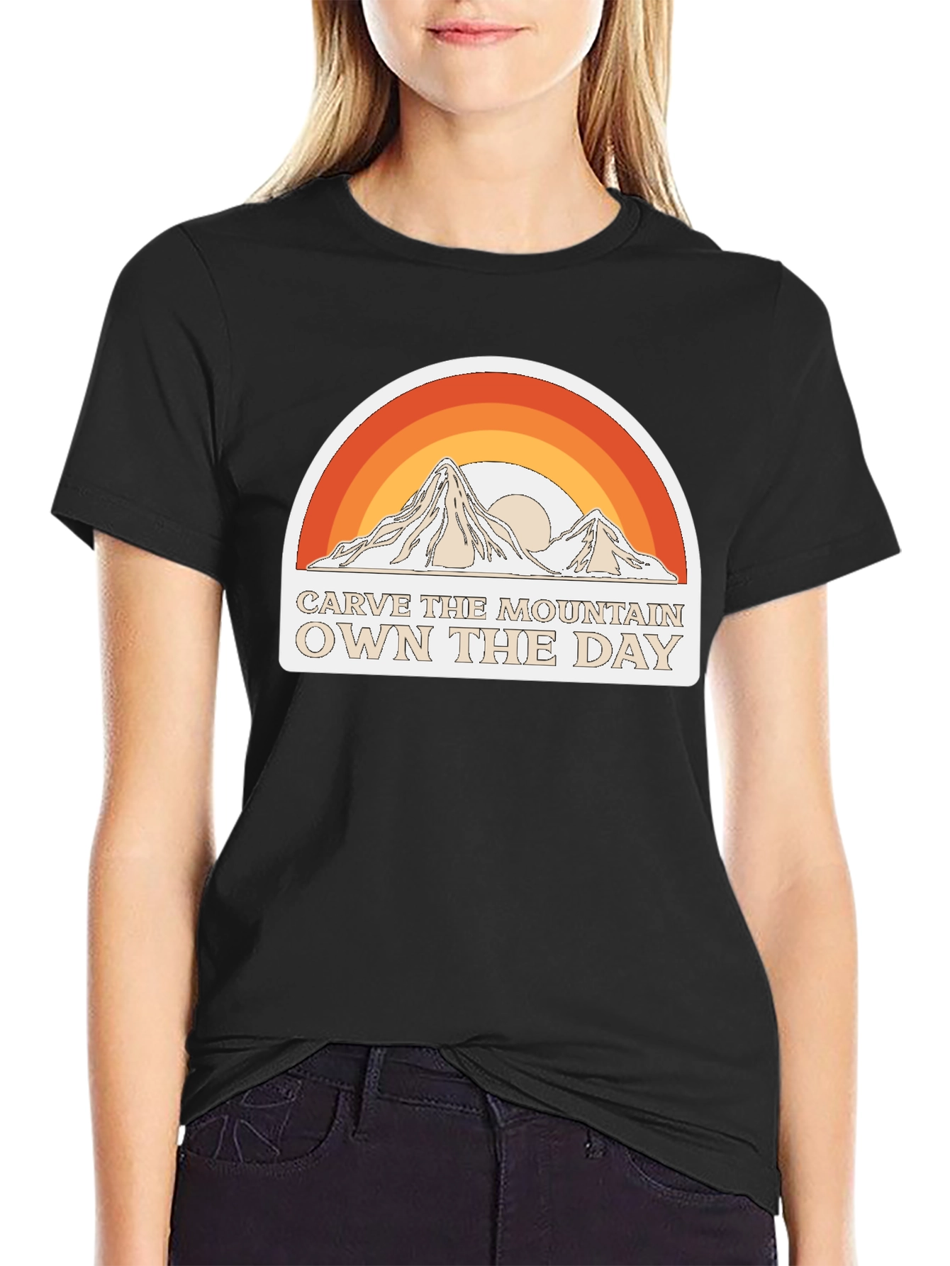 Carve The Mountain Graphic Tee
