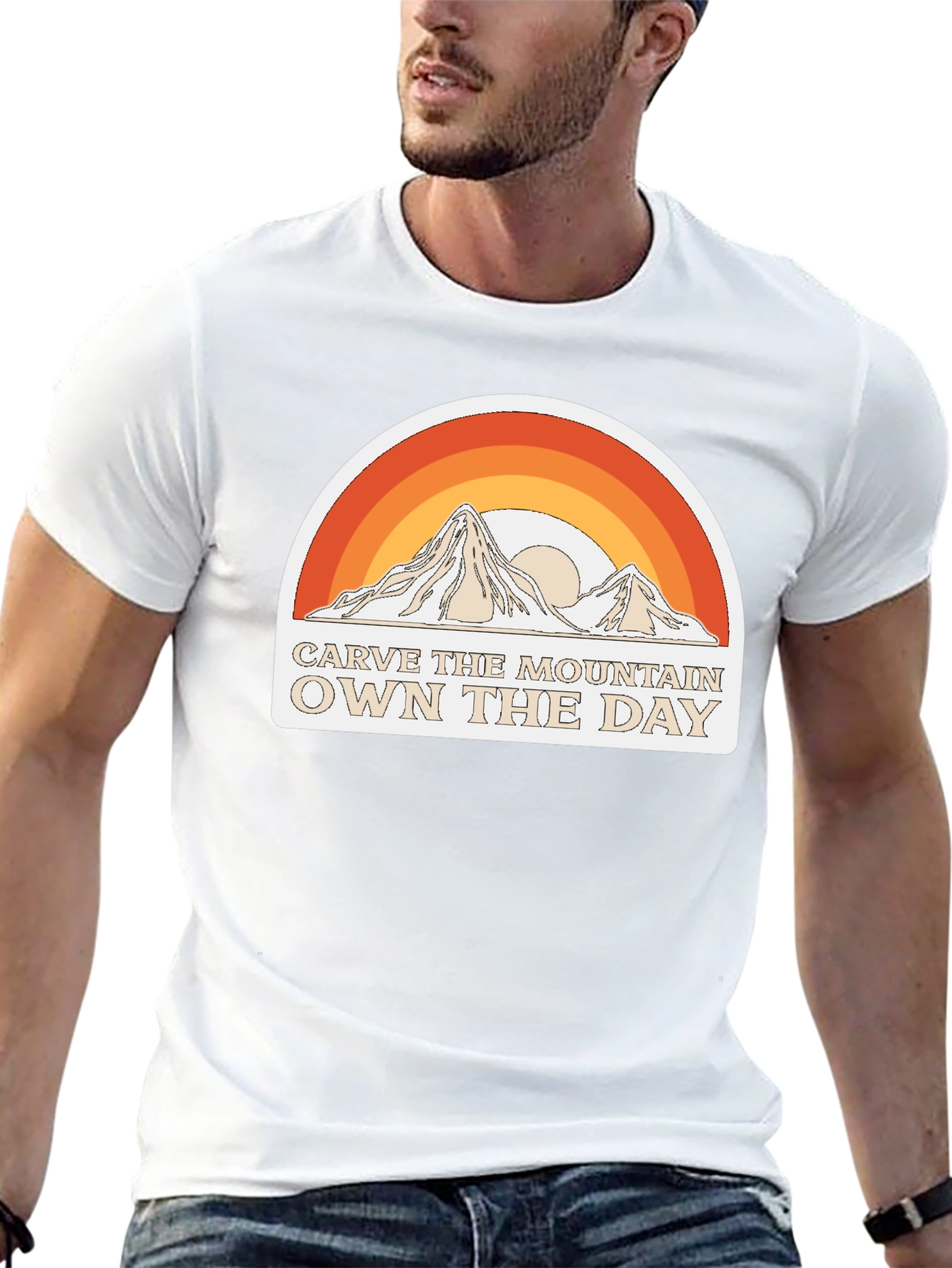 Carve The Mountain Graphic Tee