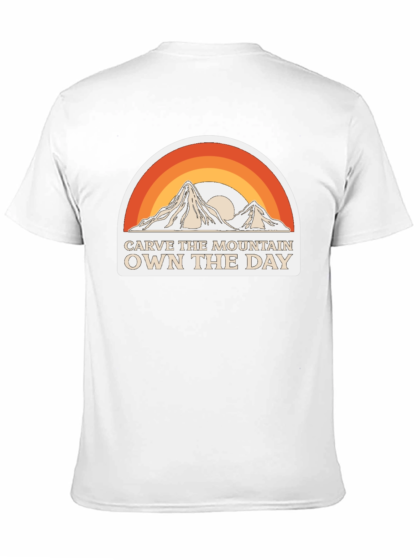 Carve The Mountain Graphic Tee