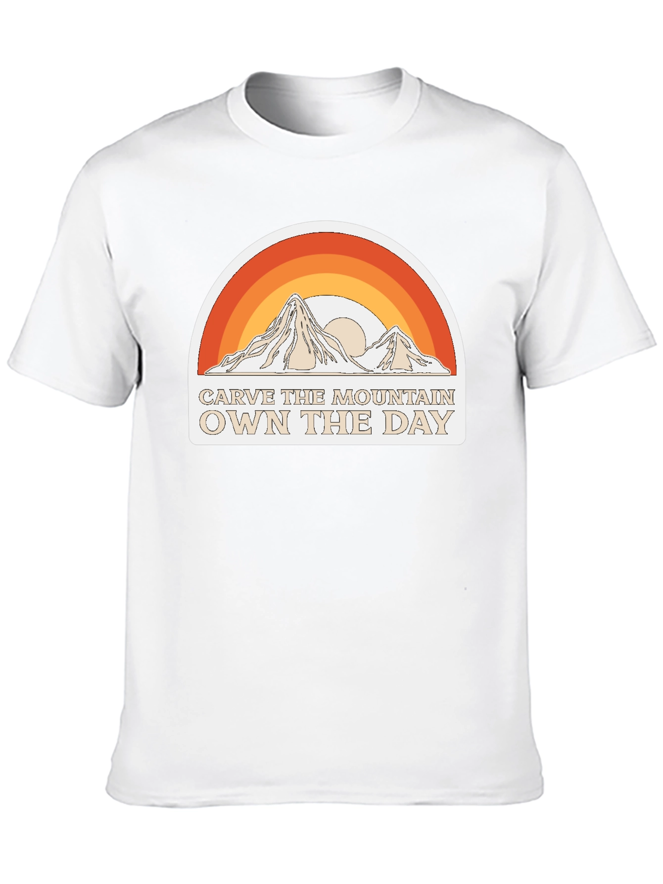 Carve The Mountain Graphic Tee