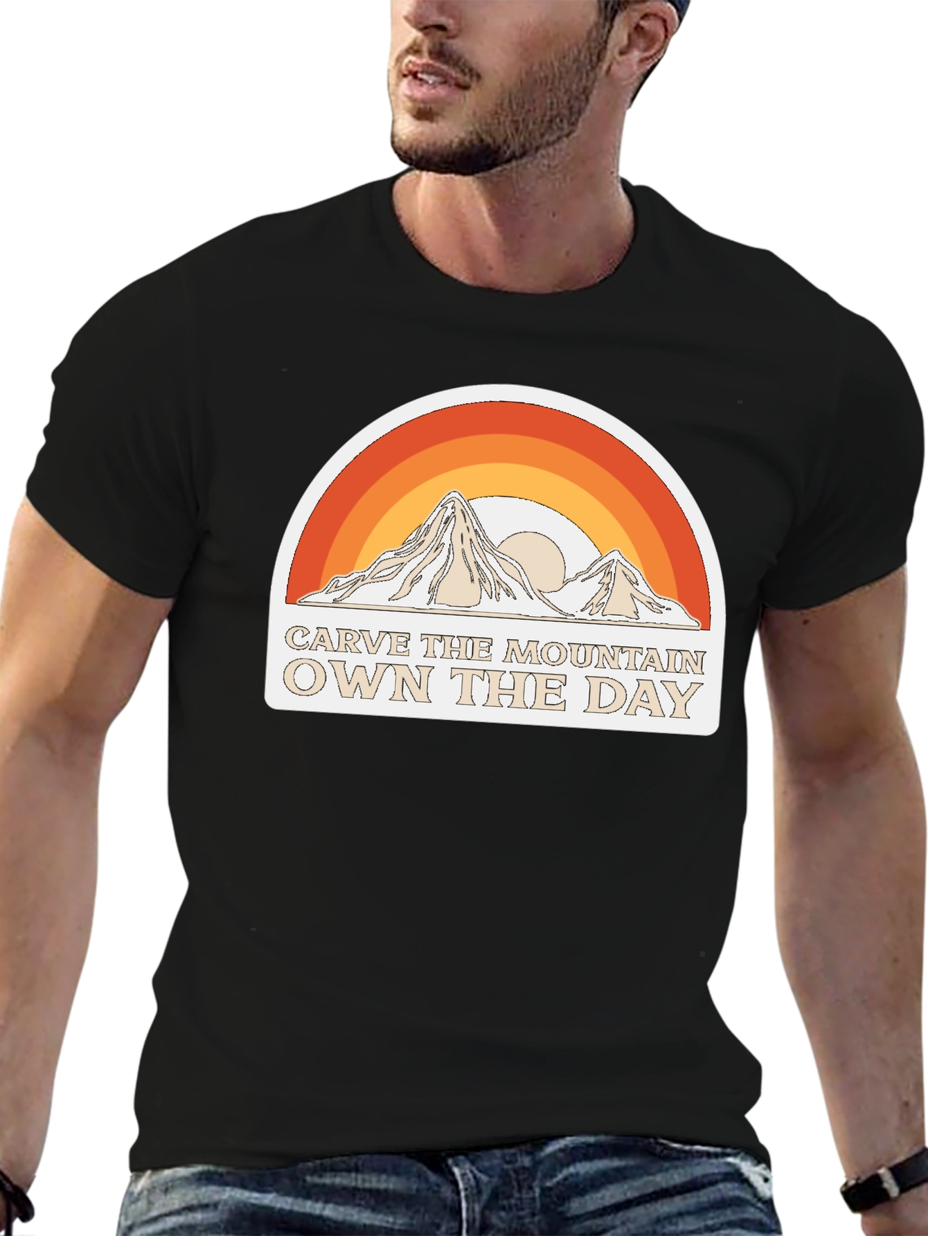 Carve The Mountain Graphic Tee