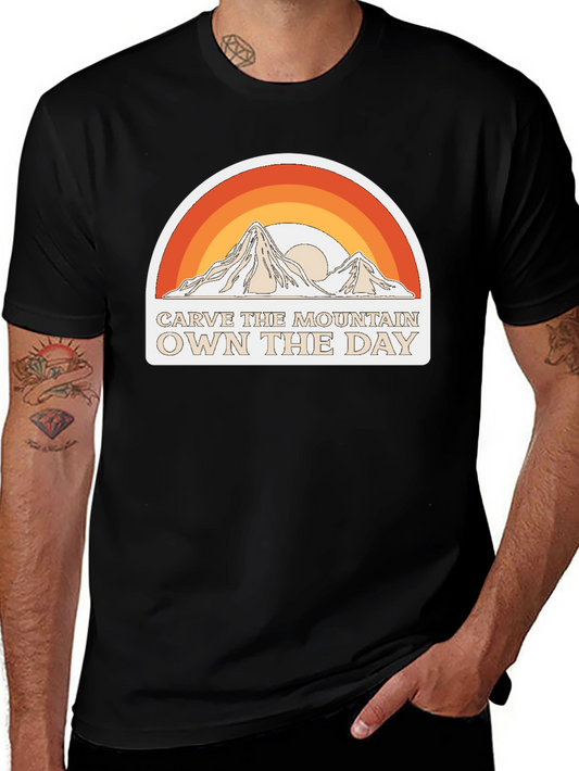 Carve The Mountain Graphic Tee