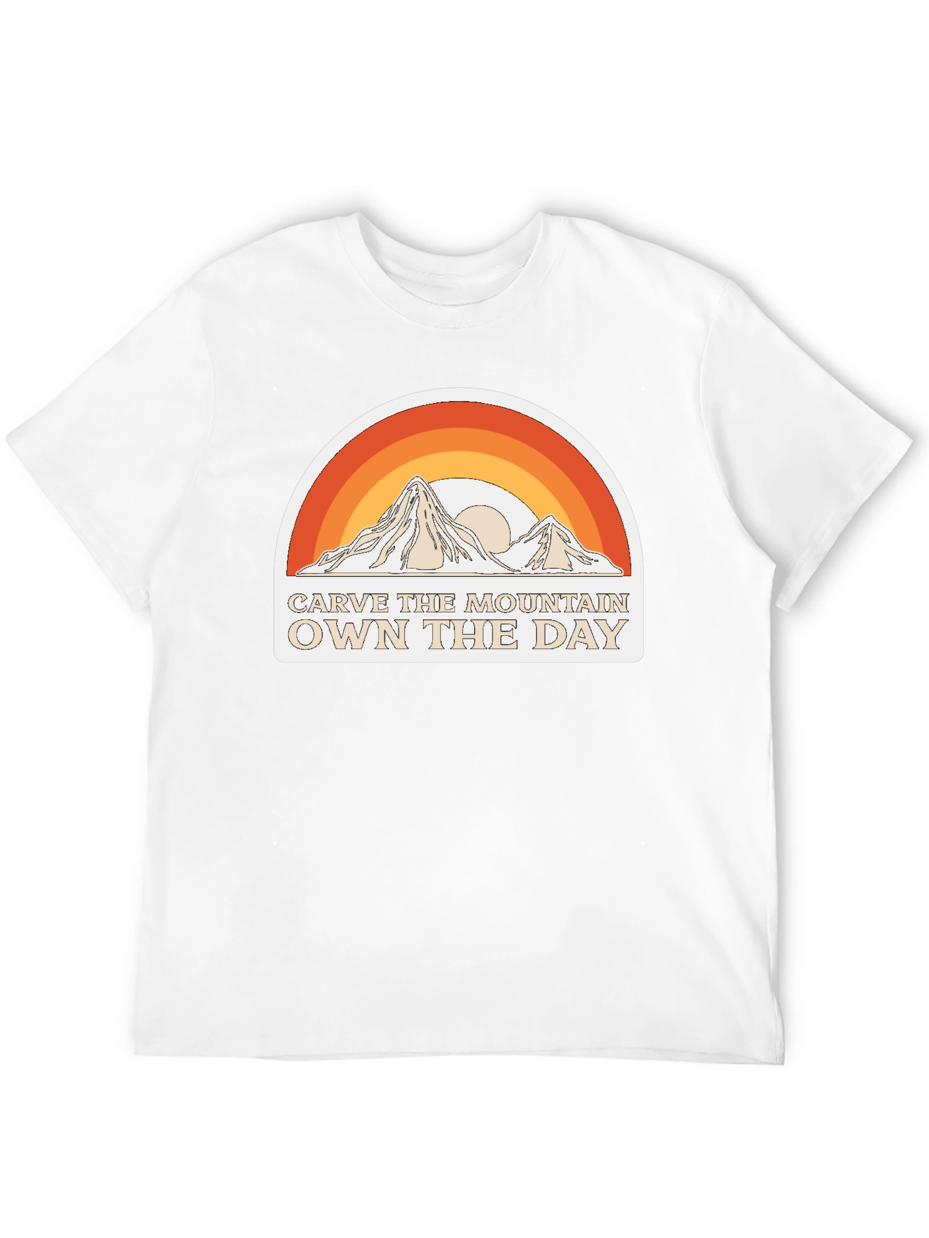 Carve The Mountain Graphic Tee