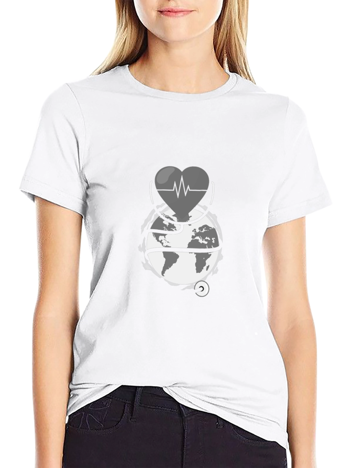 Heartbeat World T-Shirt - Global Health Tee