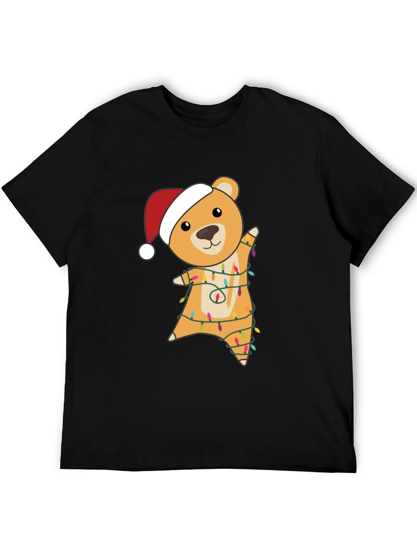 Christmas Bear Lights T-Shirt