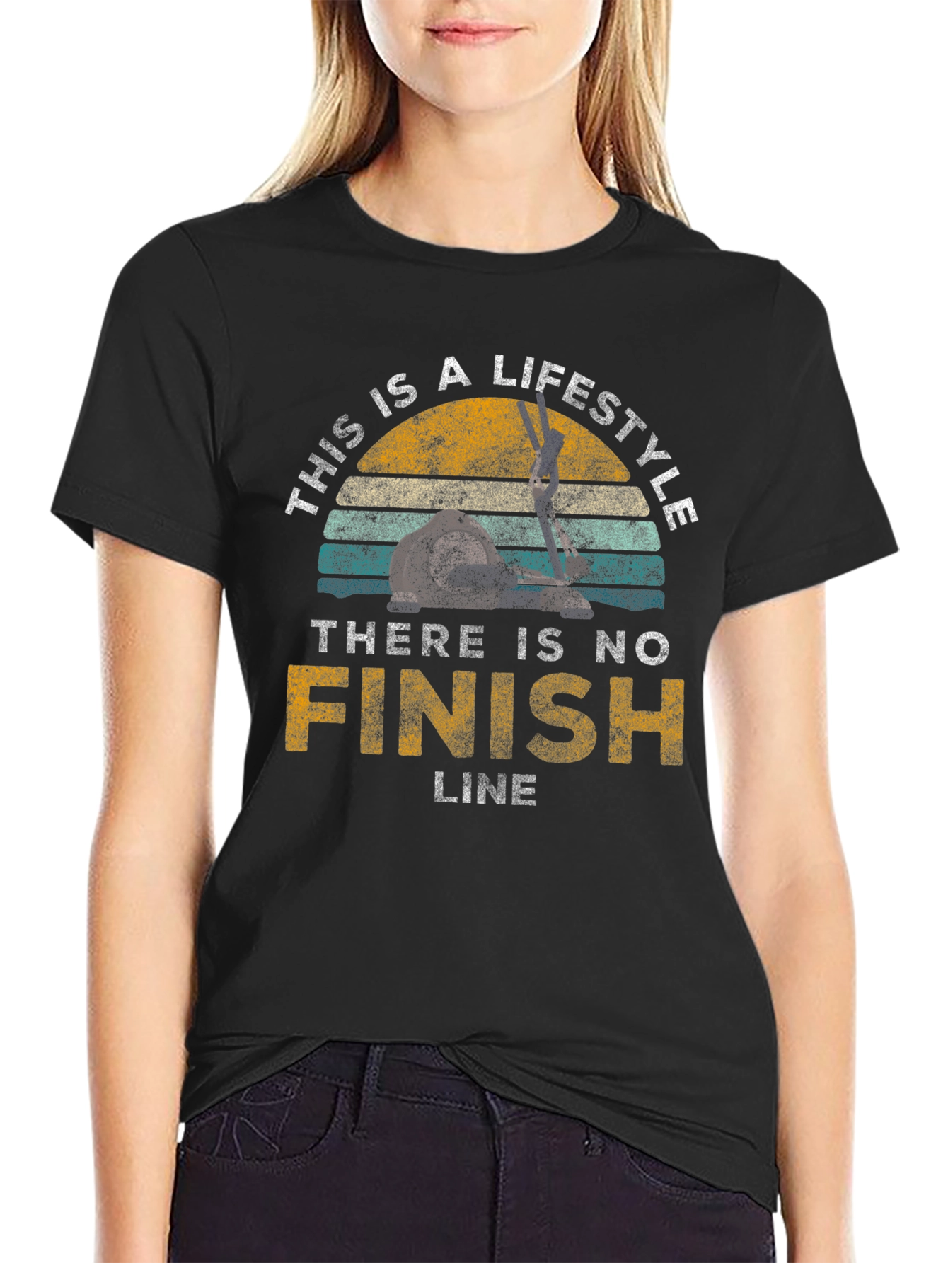 Lifestyle Fitness T-Shirt - No Finish Line