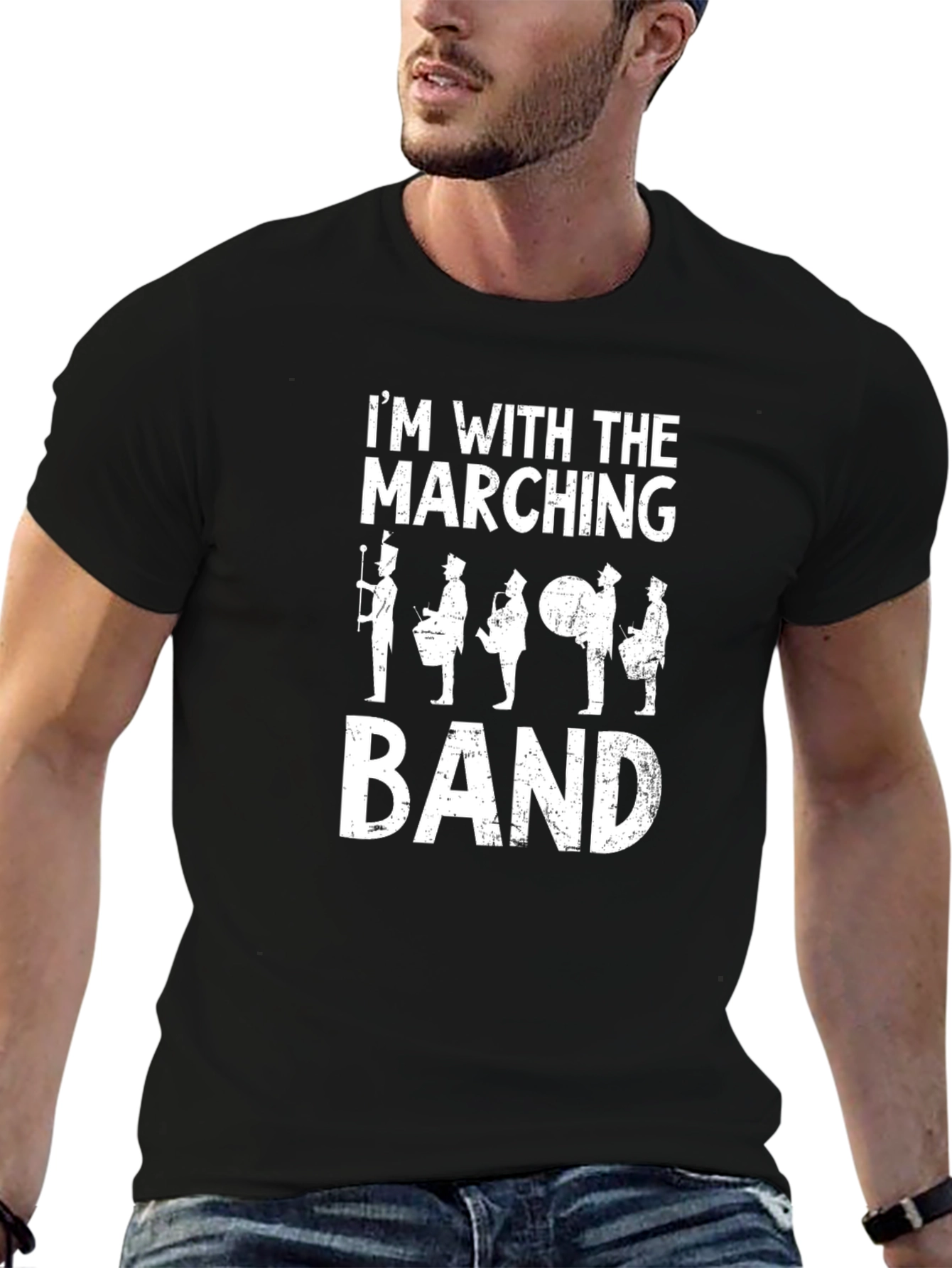 Marching Band T-Shirt: Im With The Band