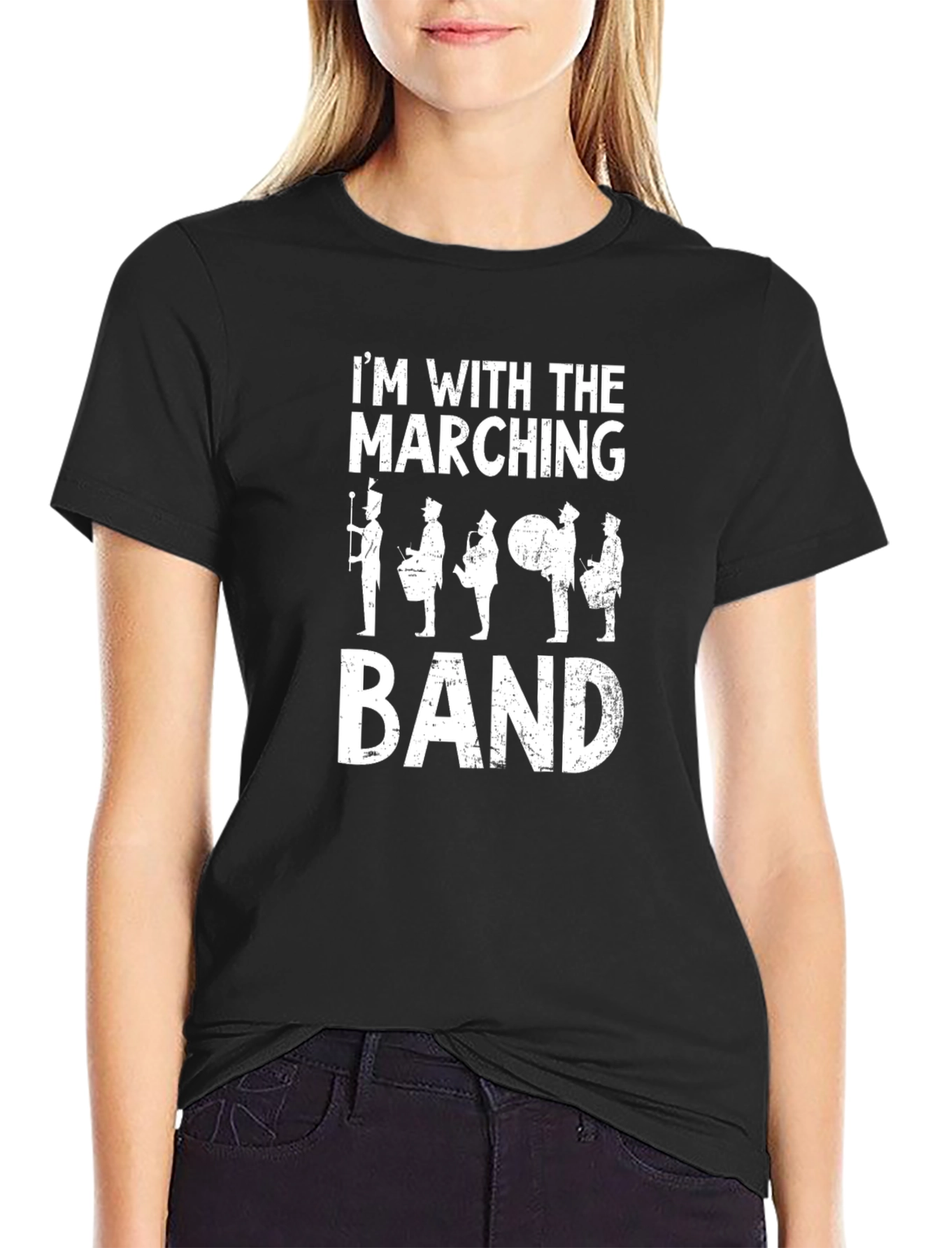 Marching Band T-Shirt: Im With The Band