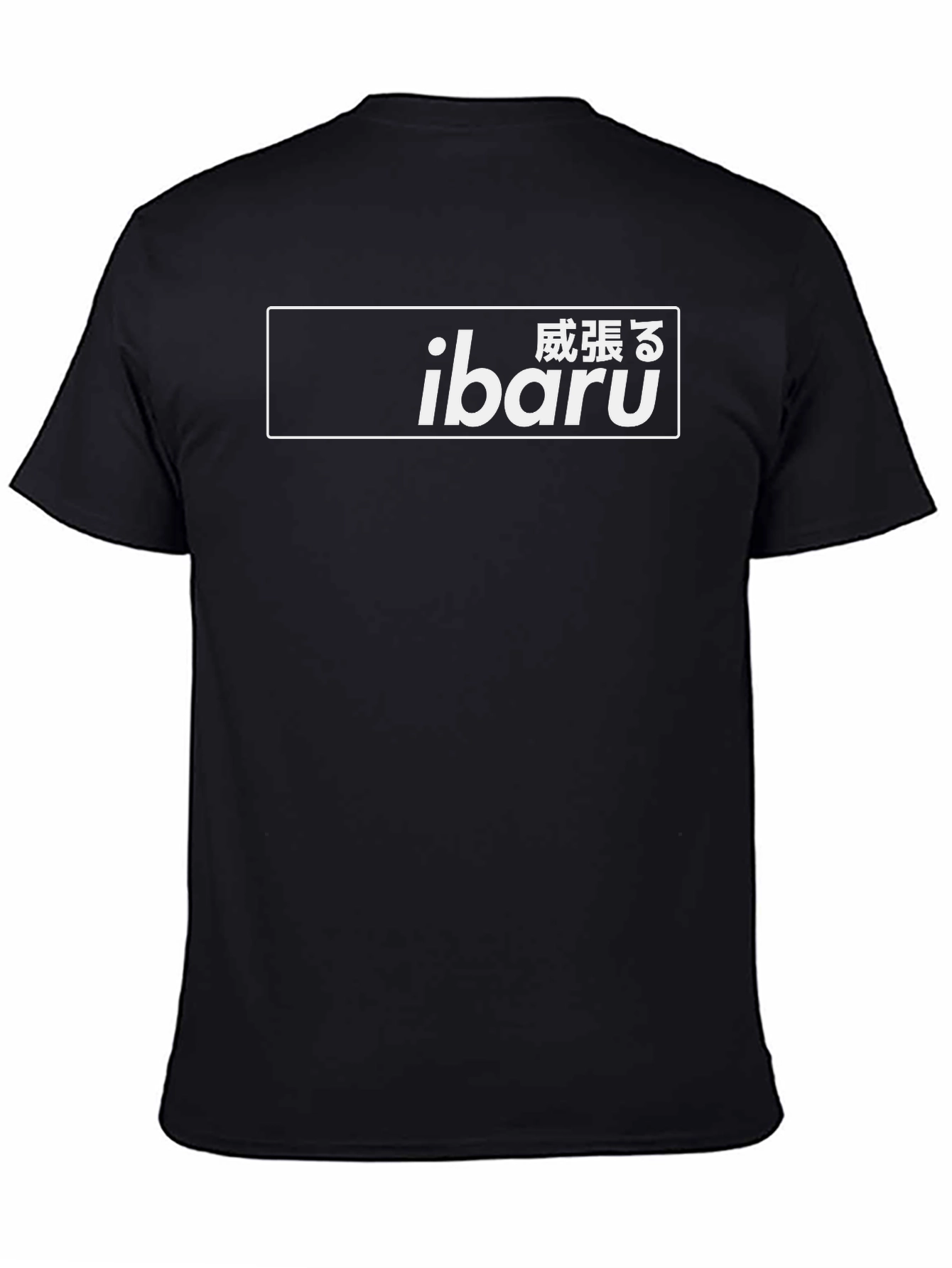 Ibaru Black Graphic T-Shirt