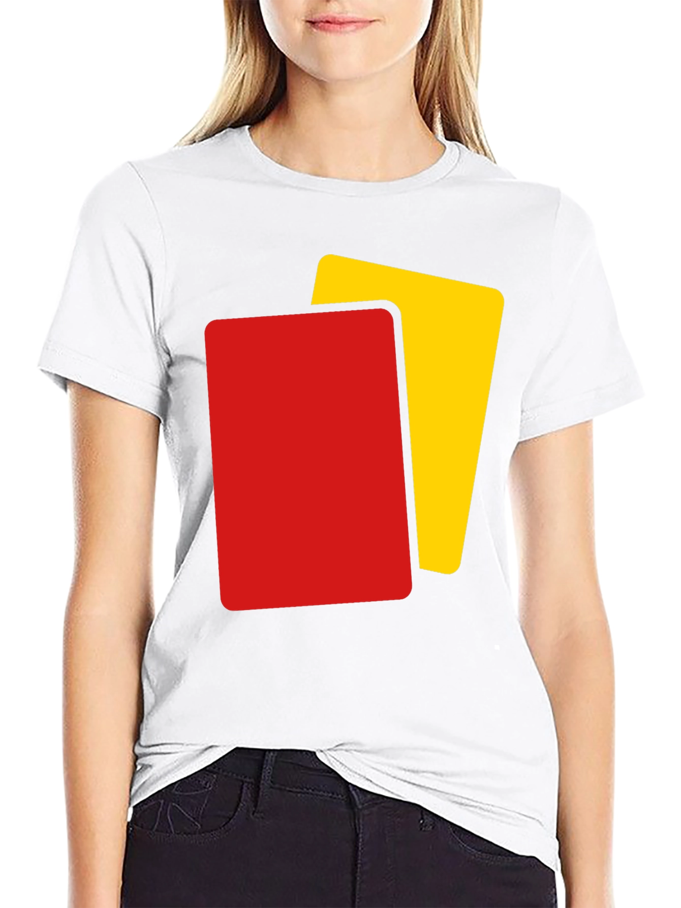 Referee Card T-Shirt - Black