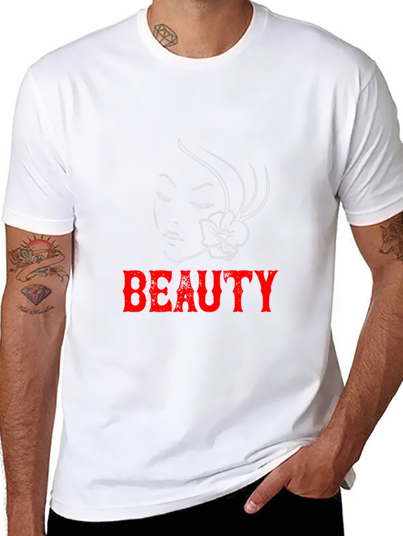 Beauty Graphic T-Shirt - Black