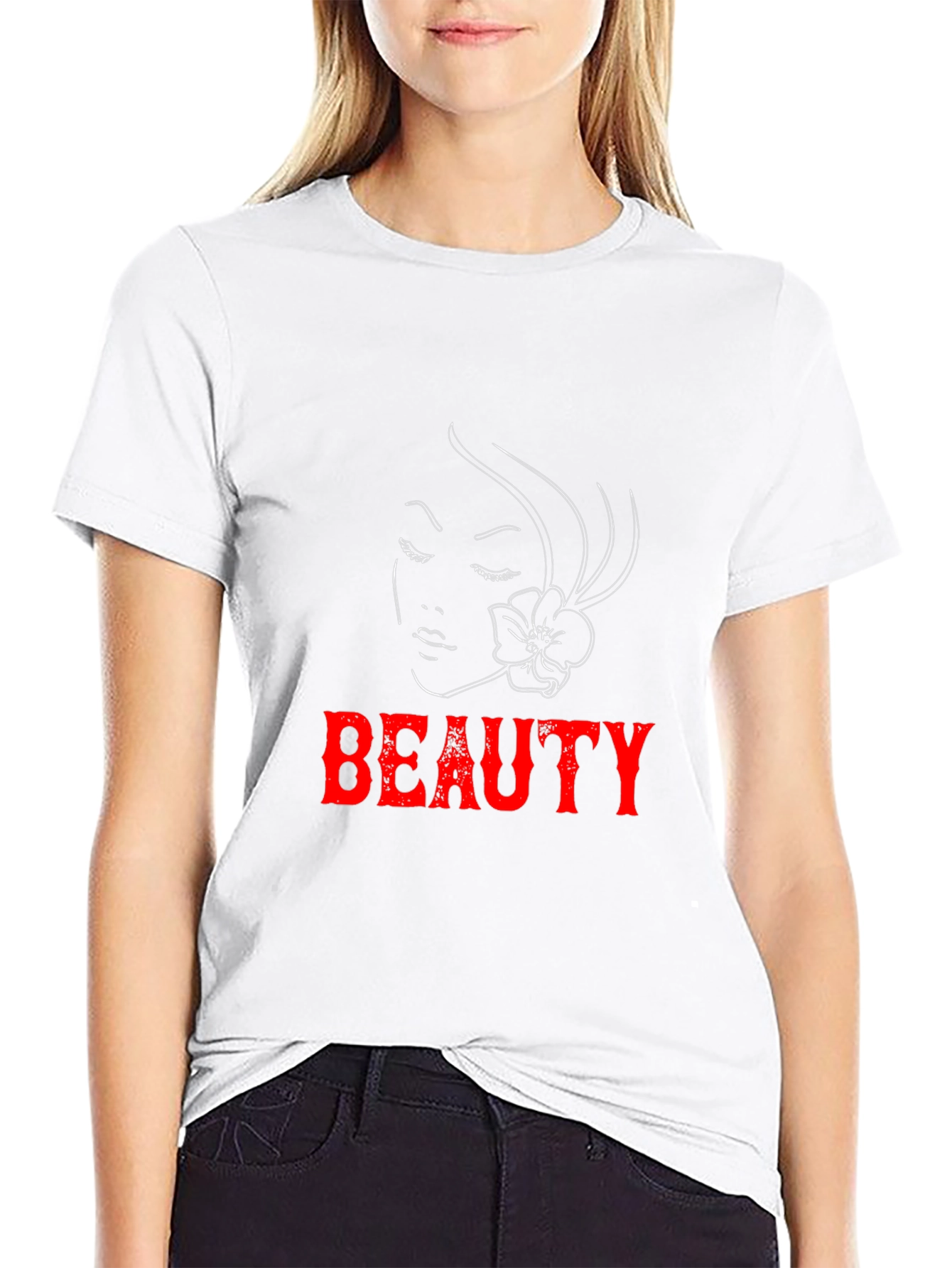 Beauty Graphic T-Shirt - Black