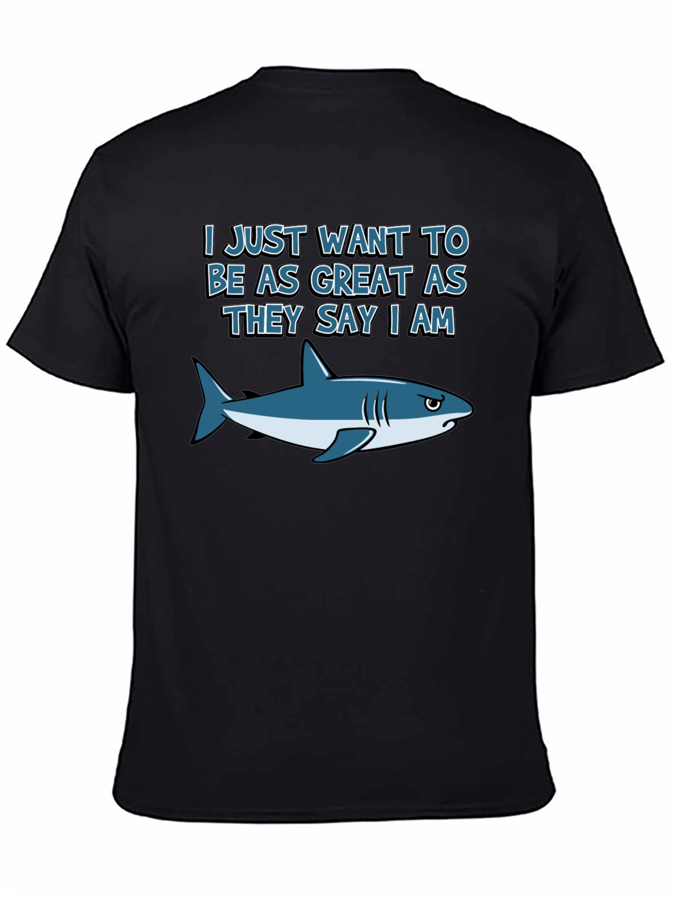 Great White Shark Graphic T-Shirt - Funny Tee
