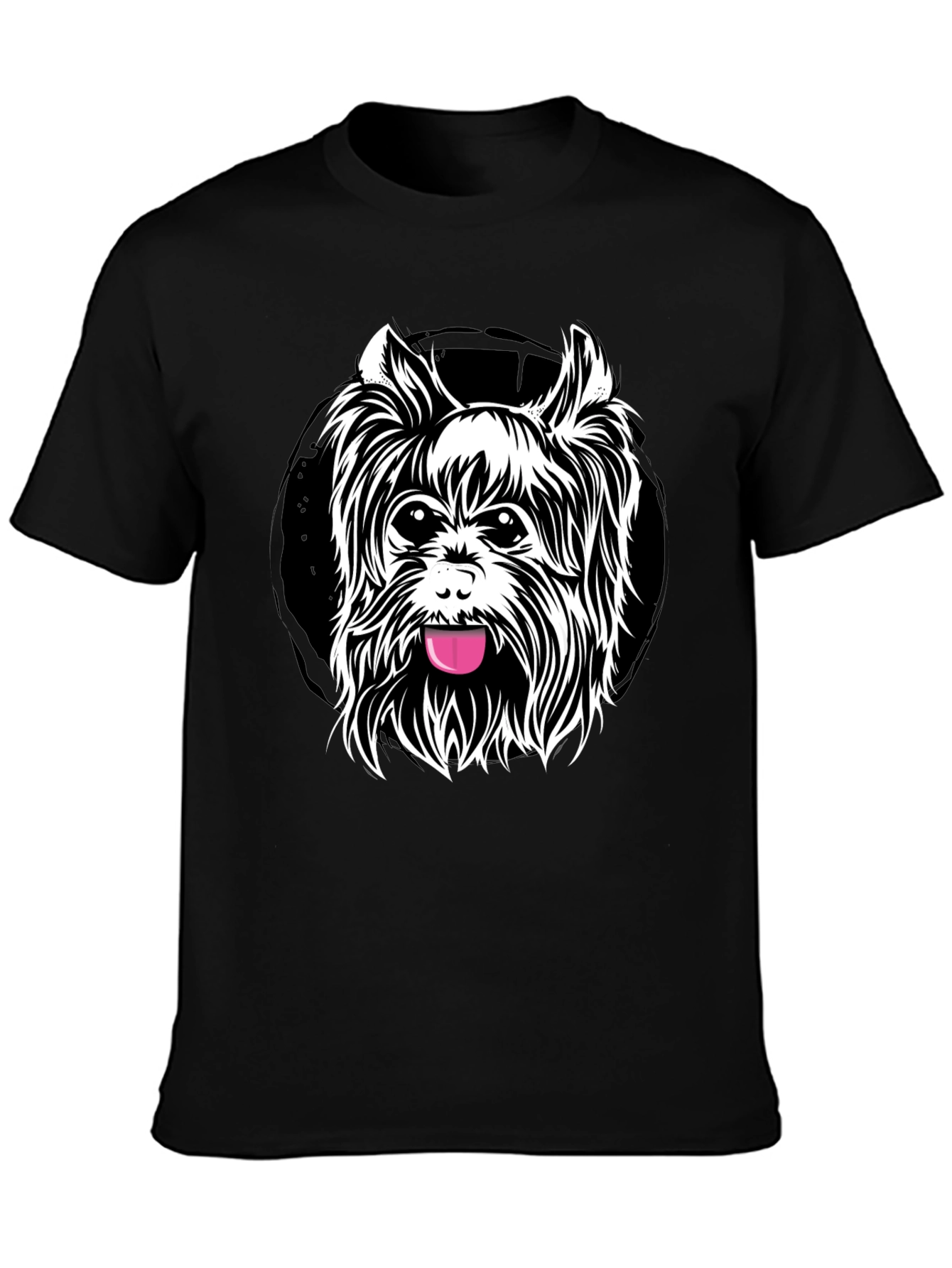 Dog Lovers Black T-Shirt