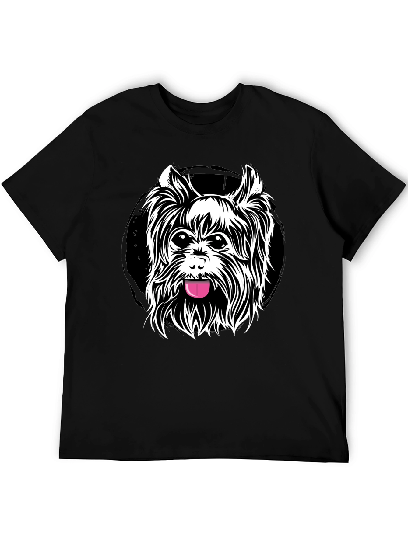 Dog Lovers Black T-Shirt