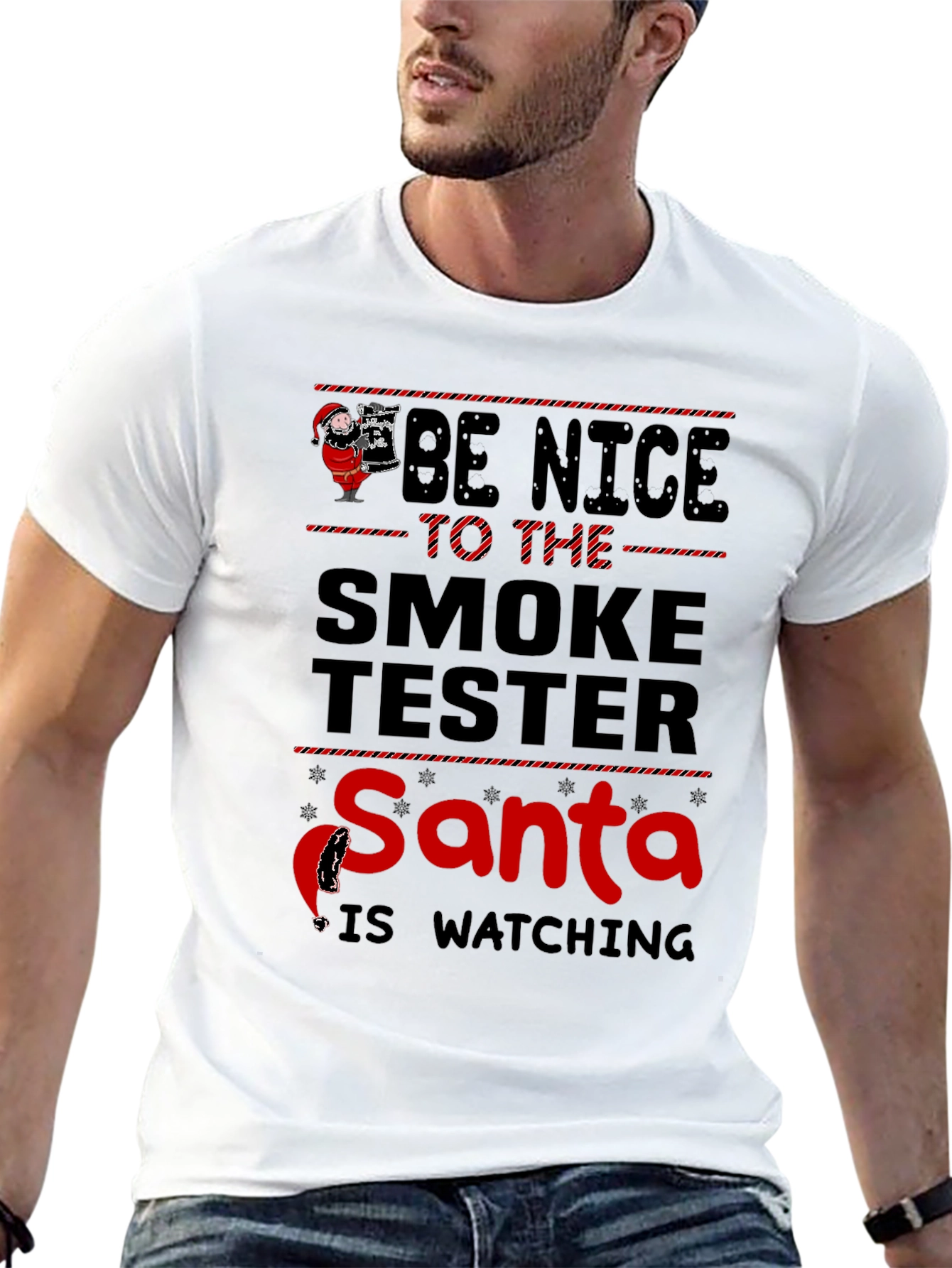 Be Nice to the Smoke Tester T-Shirt