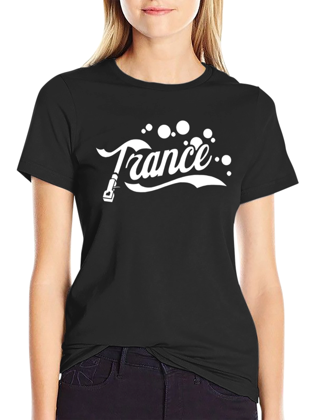 Trance Music DJ T-Shirt - Black