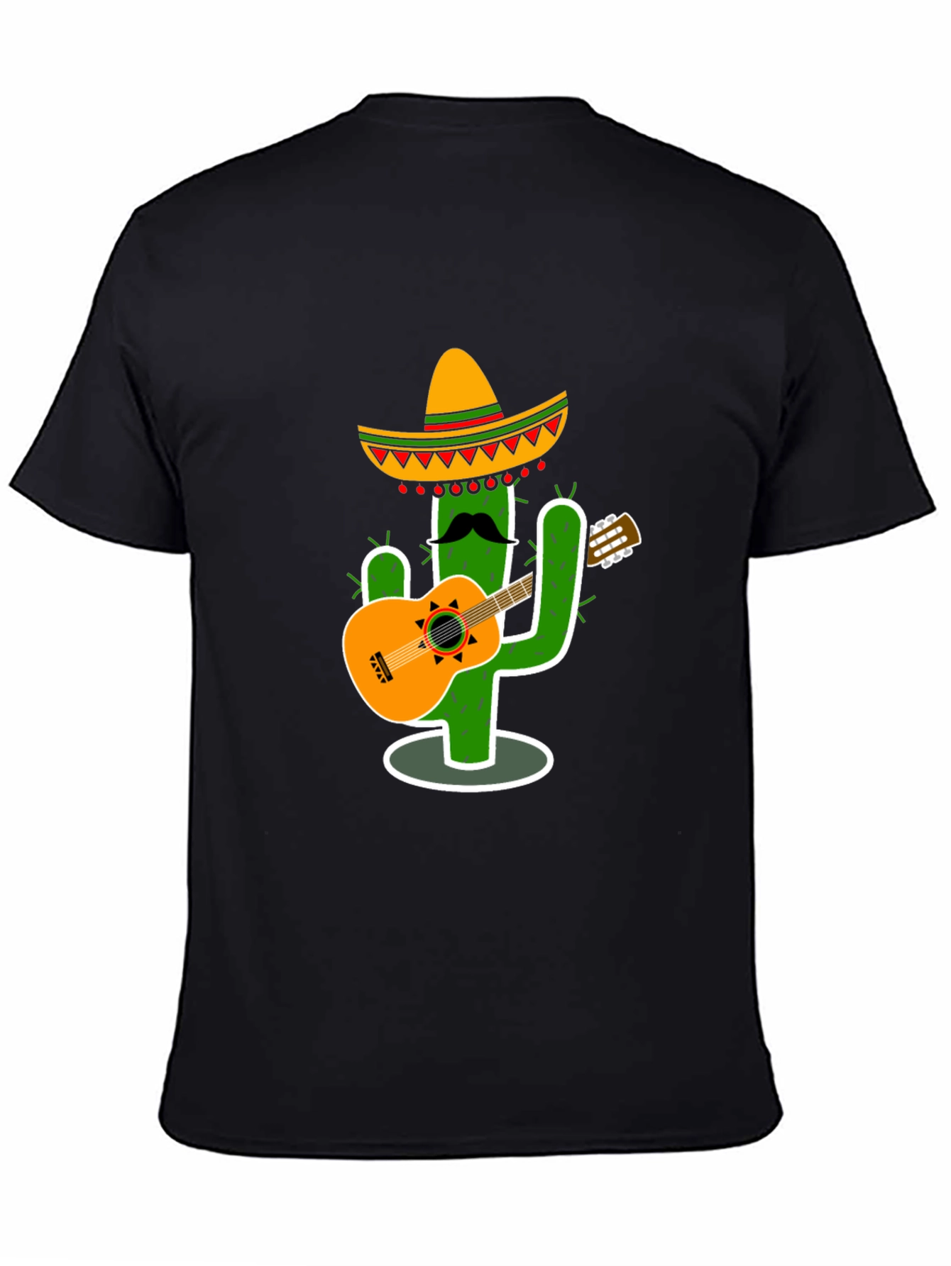 Cactus Guitar Player T-Shirt - Fun & Unique Design