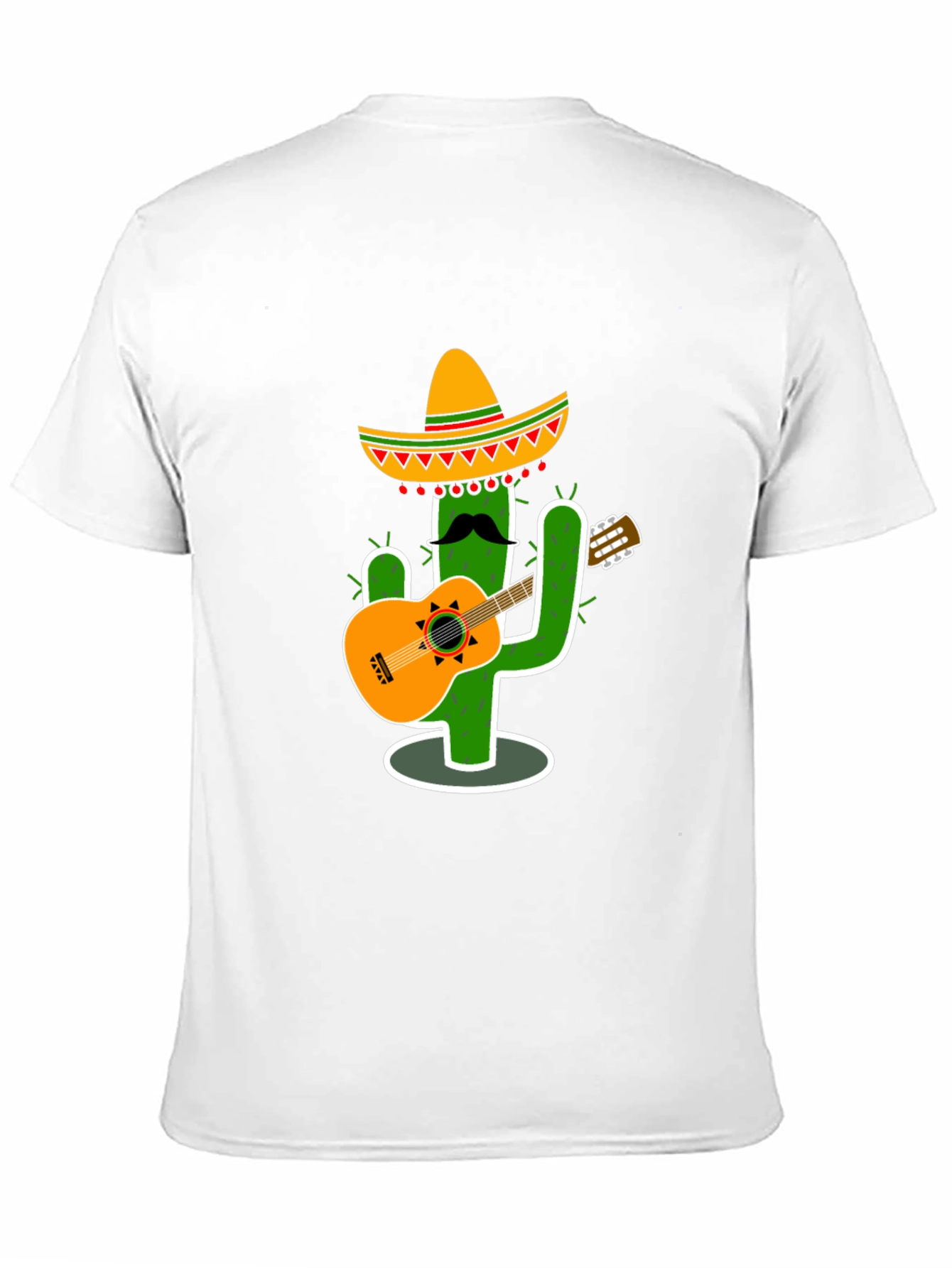 Cactus Guitar Player T-Shirt - Fun & Unique Design