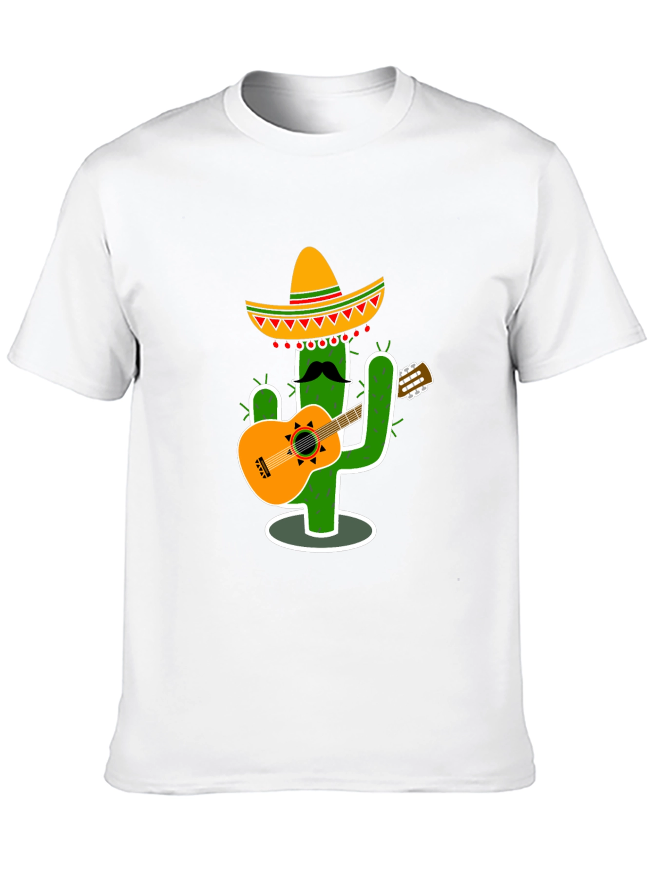 Cactus Guitar Player T-Shirt - Fun & Unique Design