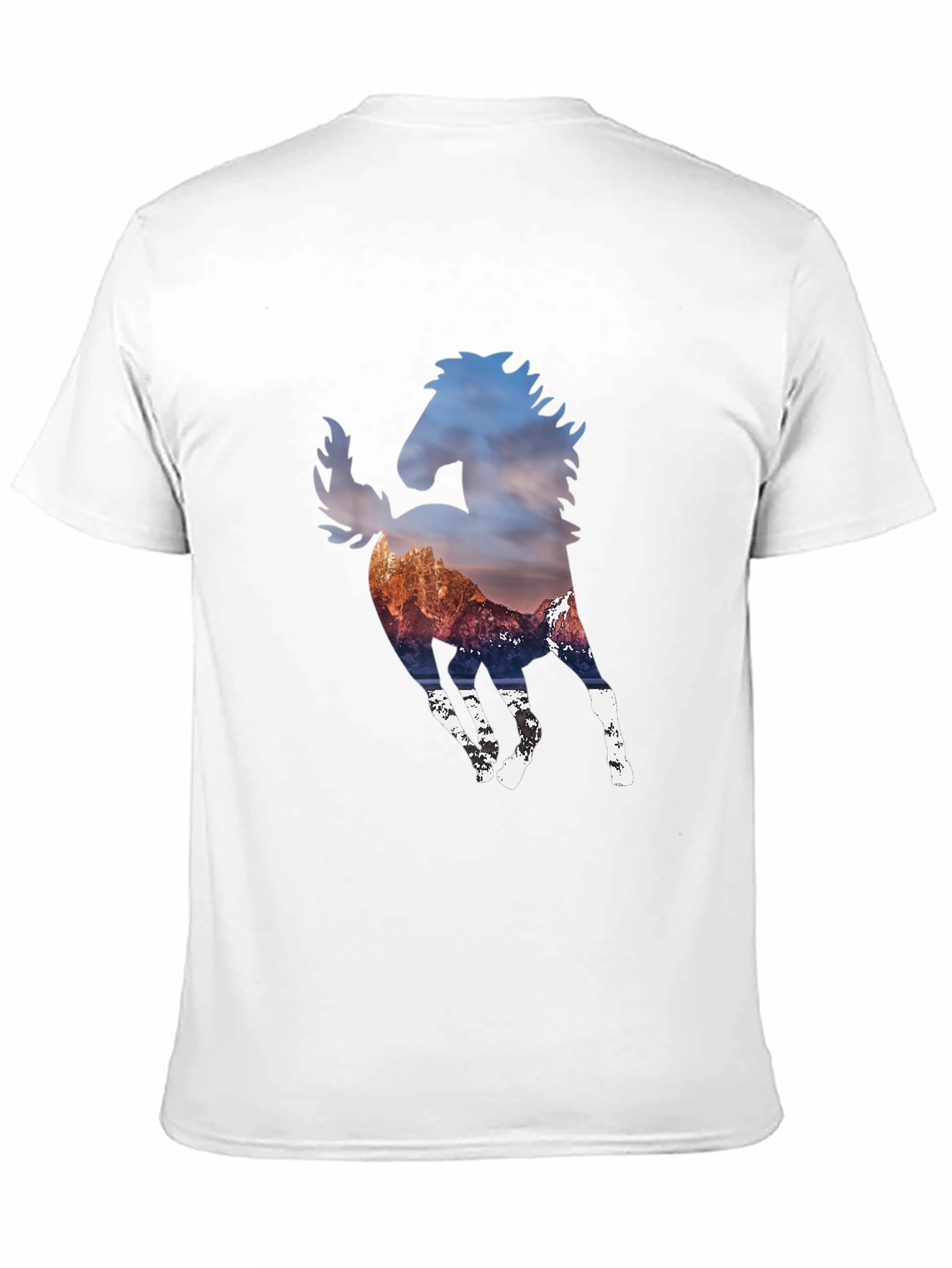 Mountain Horse Graphic Black T-Shirt