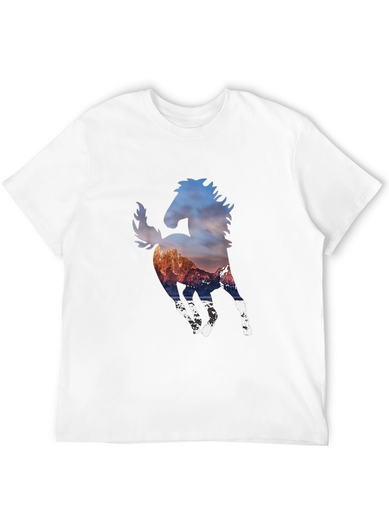 Mountain Horse Graphic Black T-Shirt