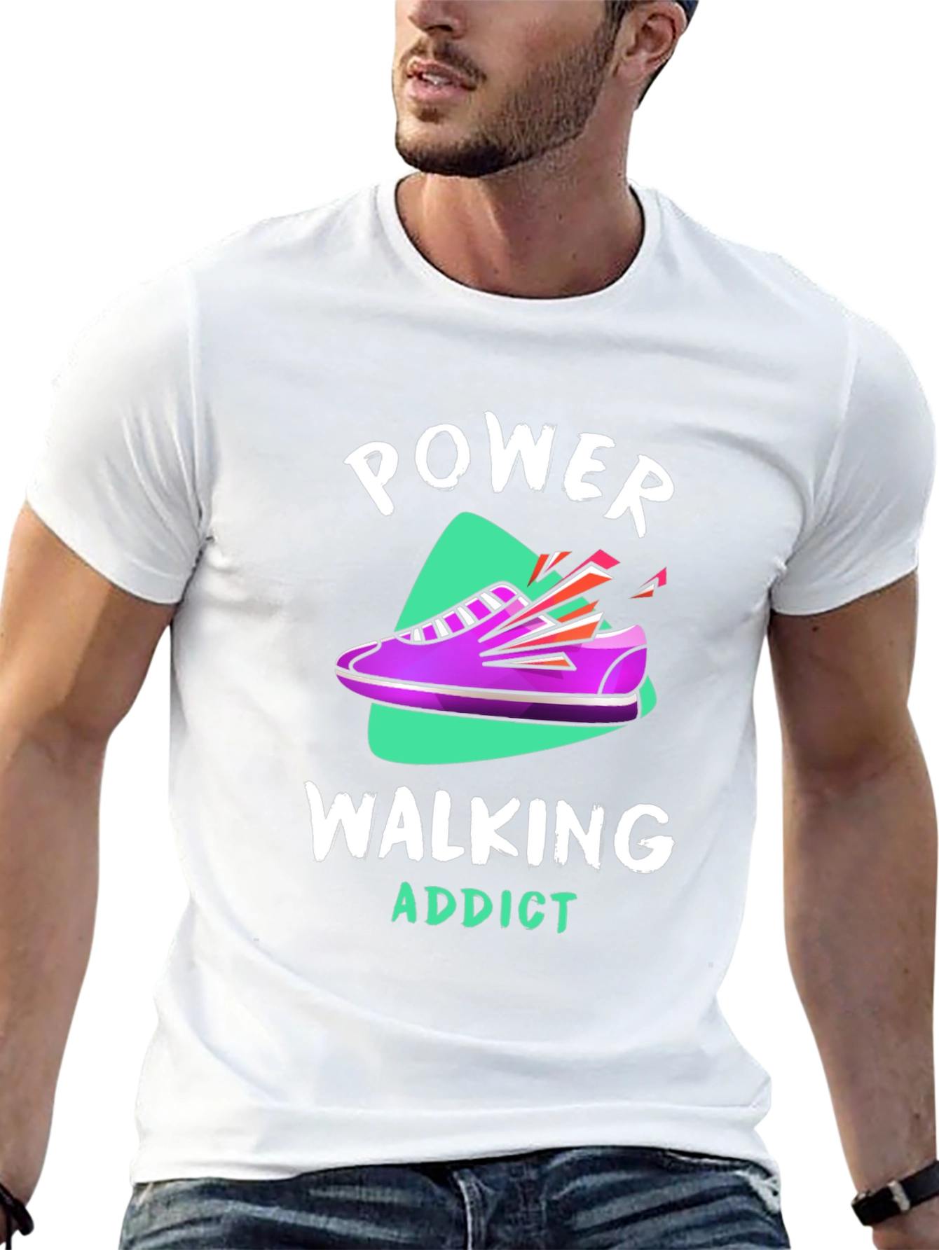 Power Walking Addict T-Shirt