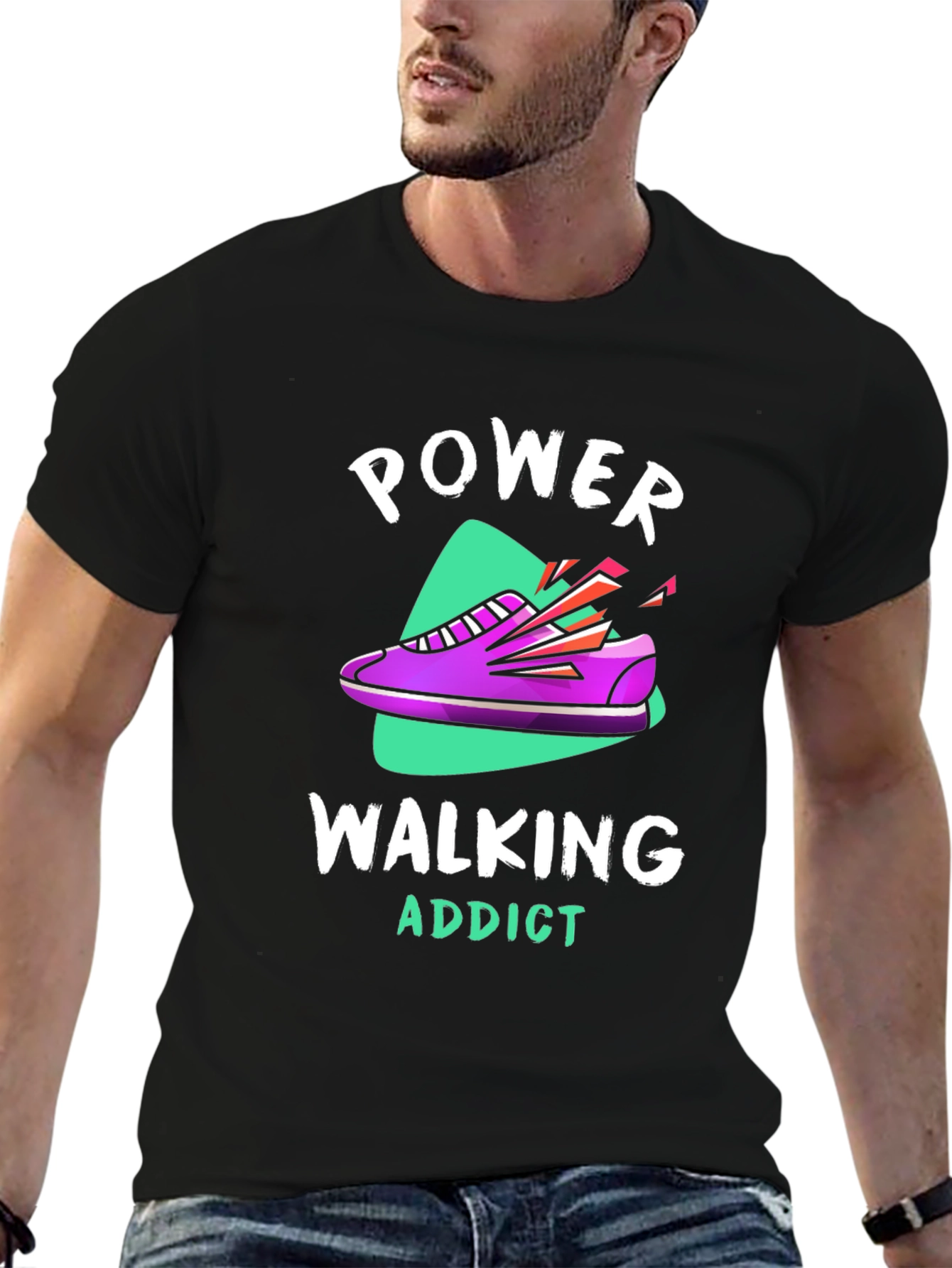 Power Walking Addict T-Shirt