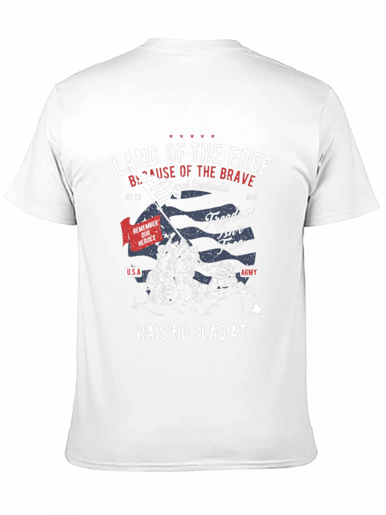 Land of the Free Patriotic T-Shirt