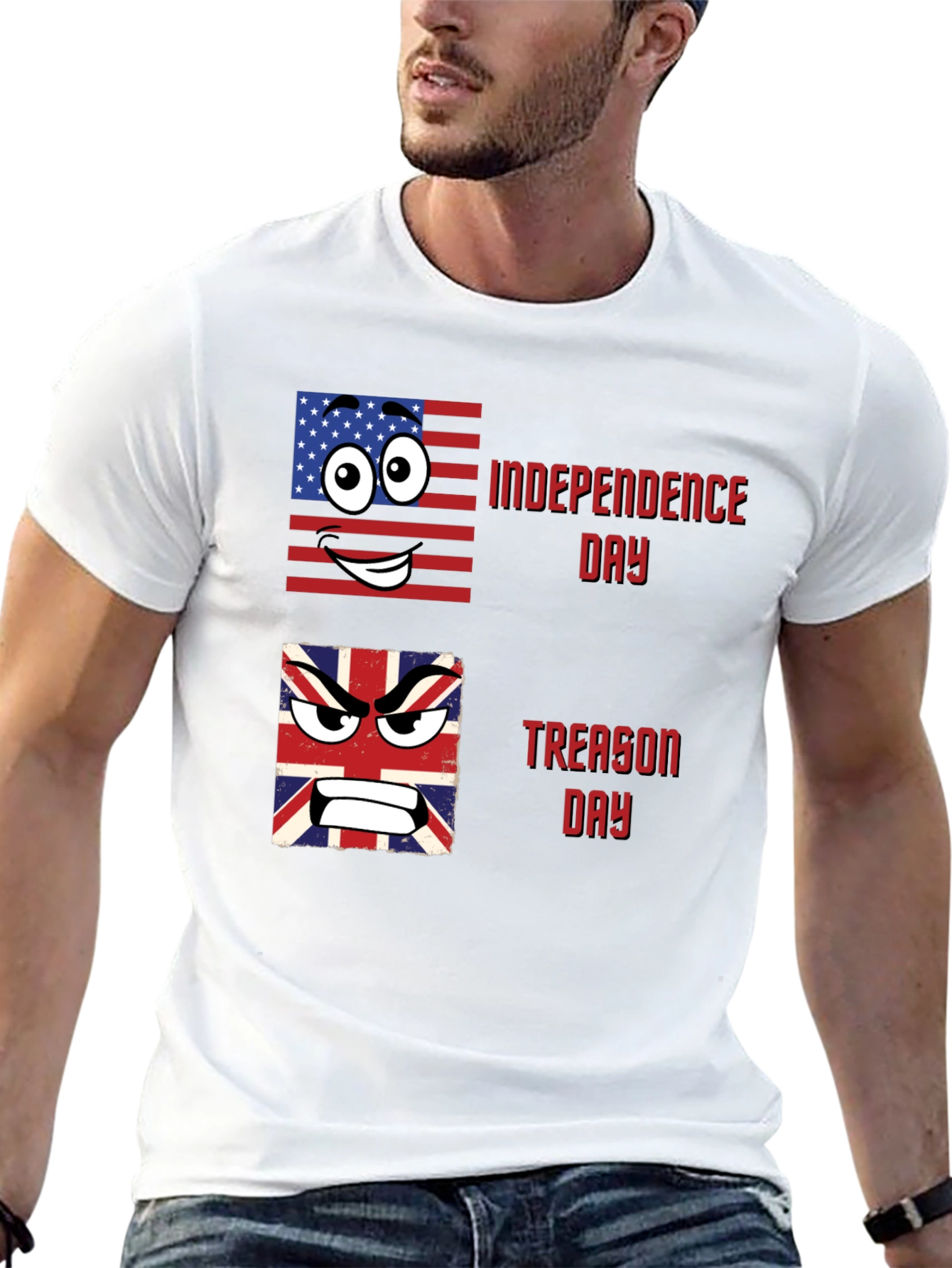 Independence Day Treason Day Graphic Tee