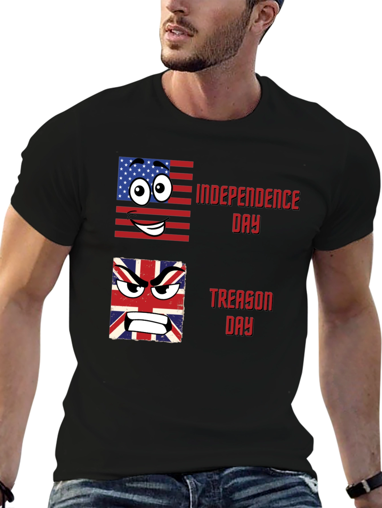 Independence Day Treason Day Graphic Tee