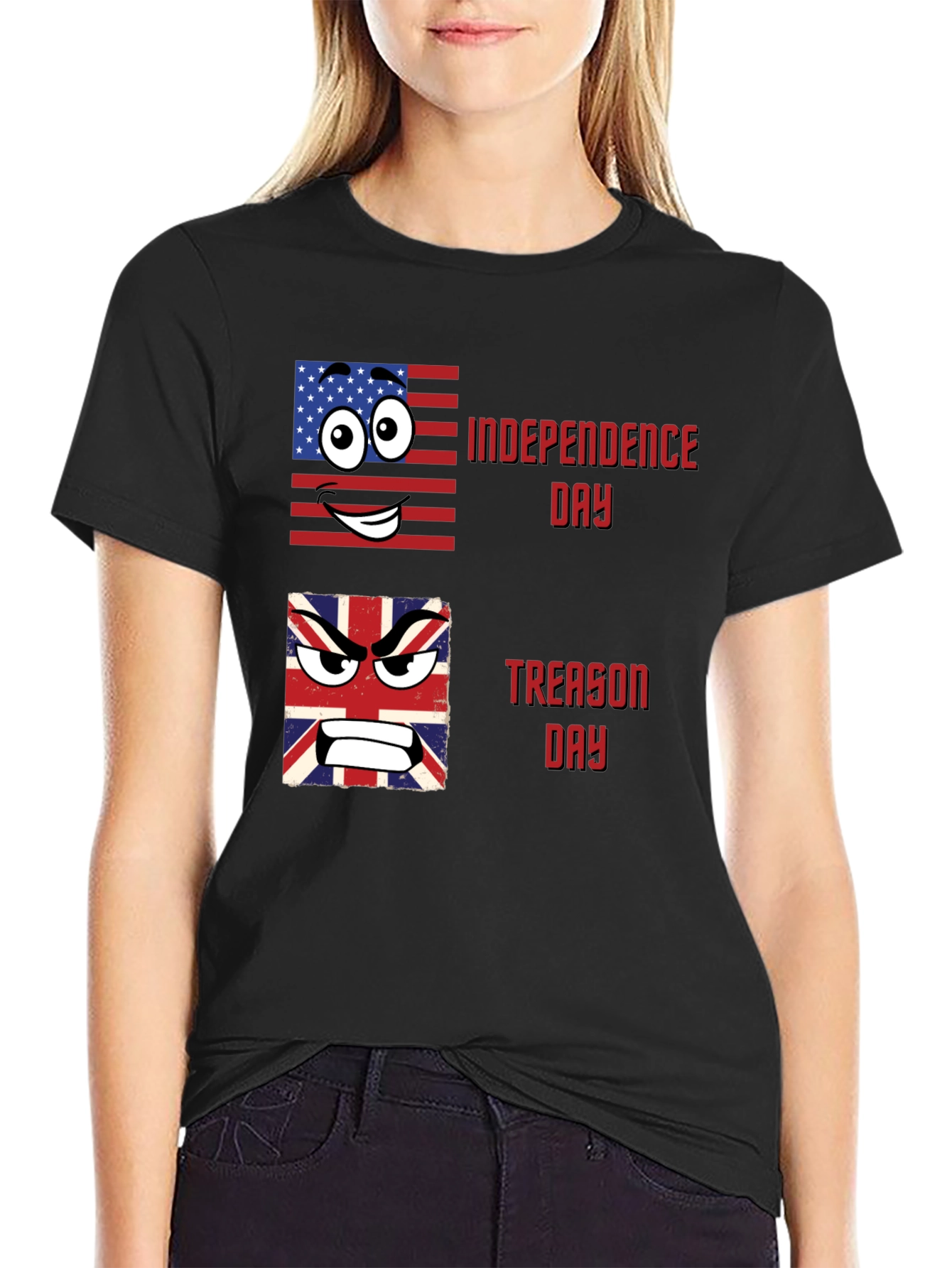 Independence Day Treason Day Graphic Tee