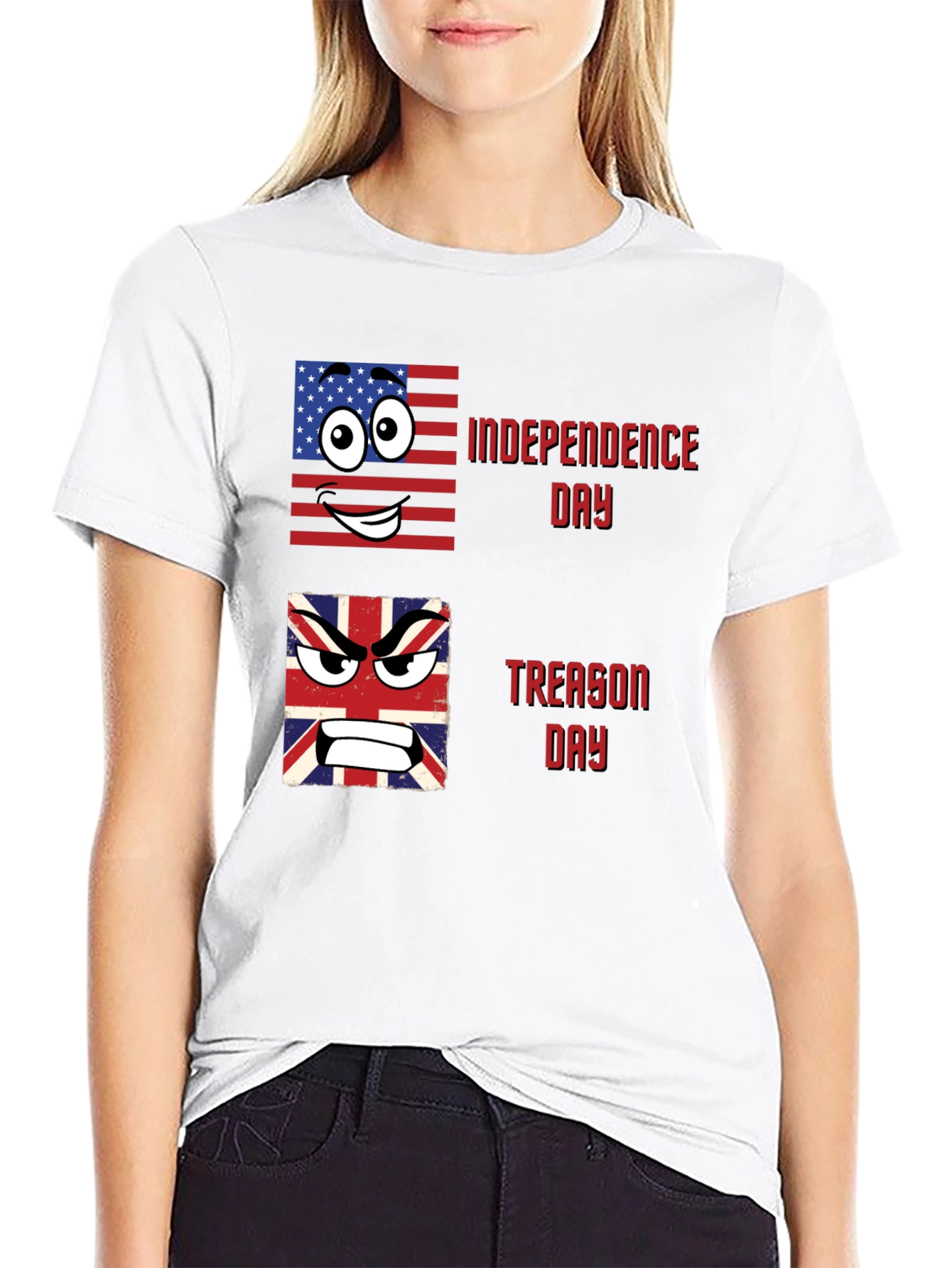 Independence Day Treason Day Graphic Tee