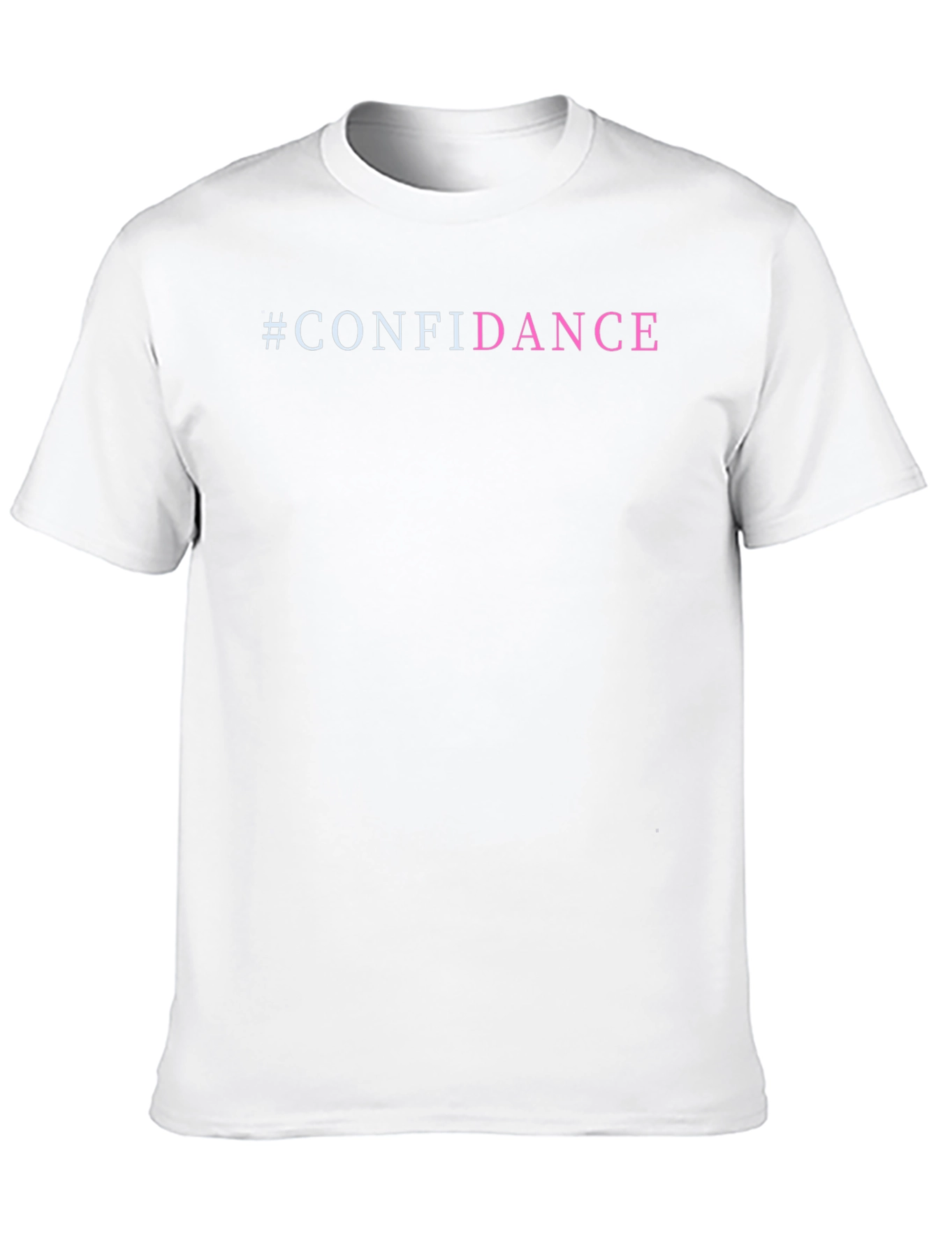 #Confidance T-Shirt - Black Short Sleeve