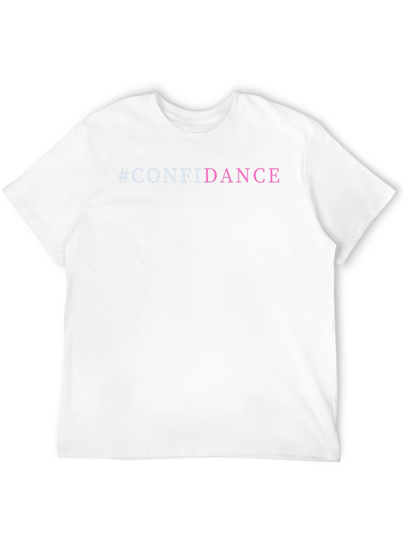 #Confidance T-Shirt - Black Short Sleeve