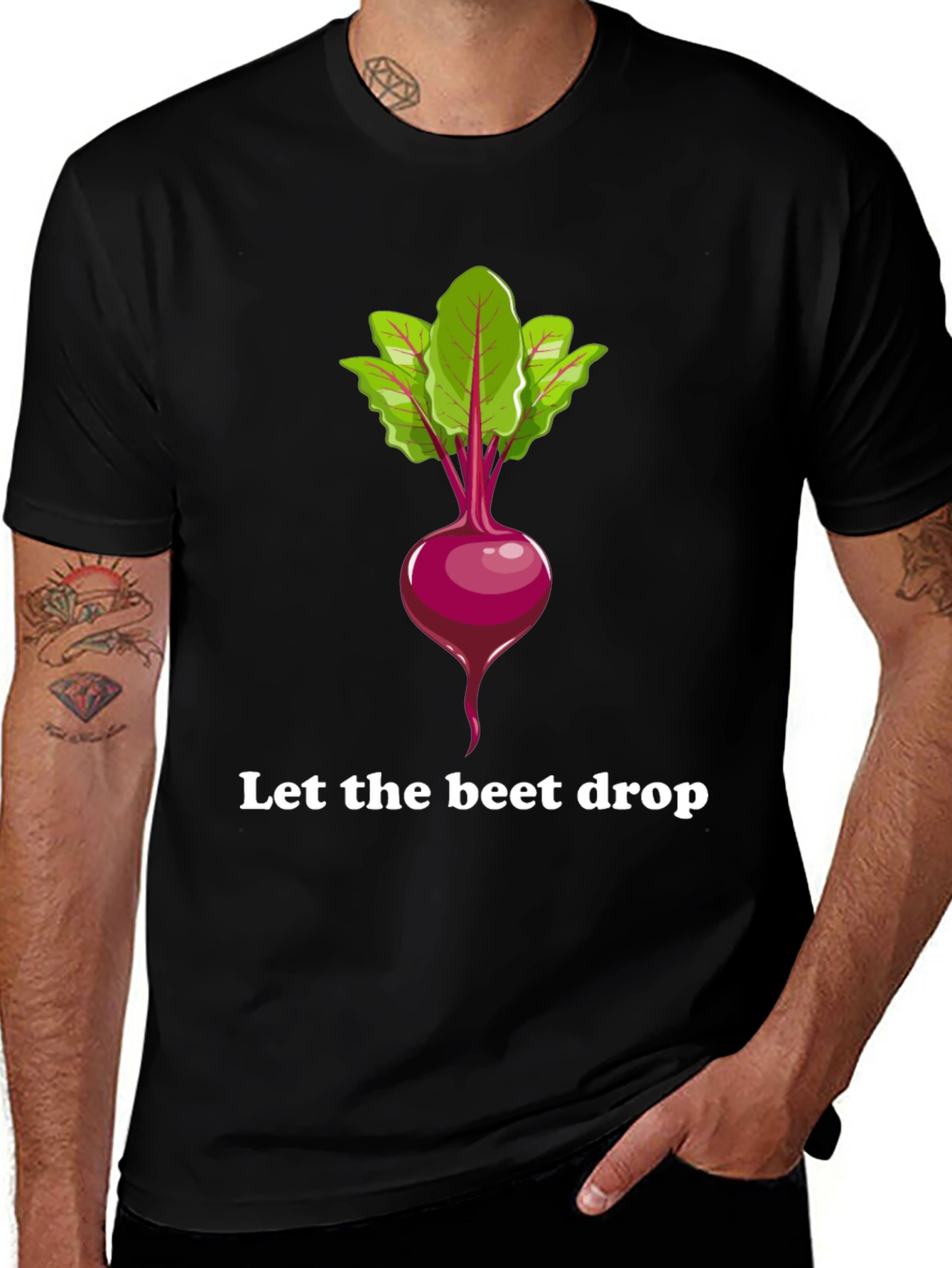 Let the Beet Drop Graphic T-Shirt