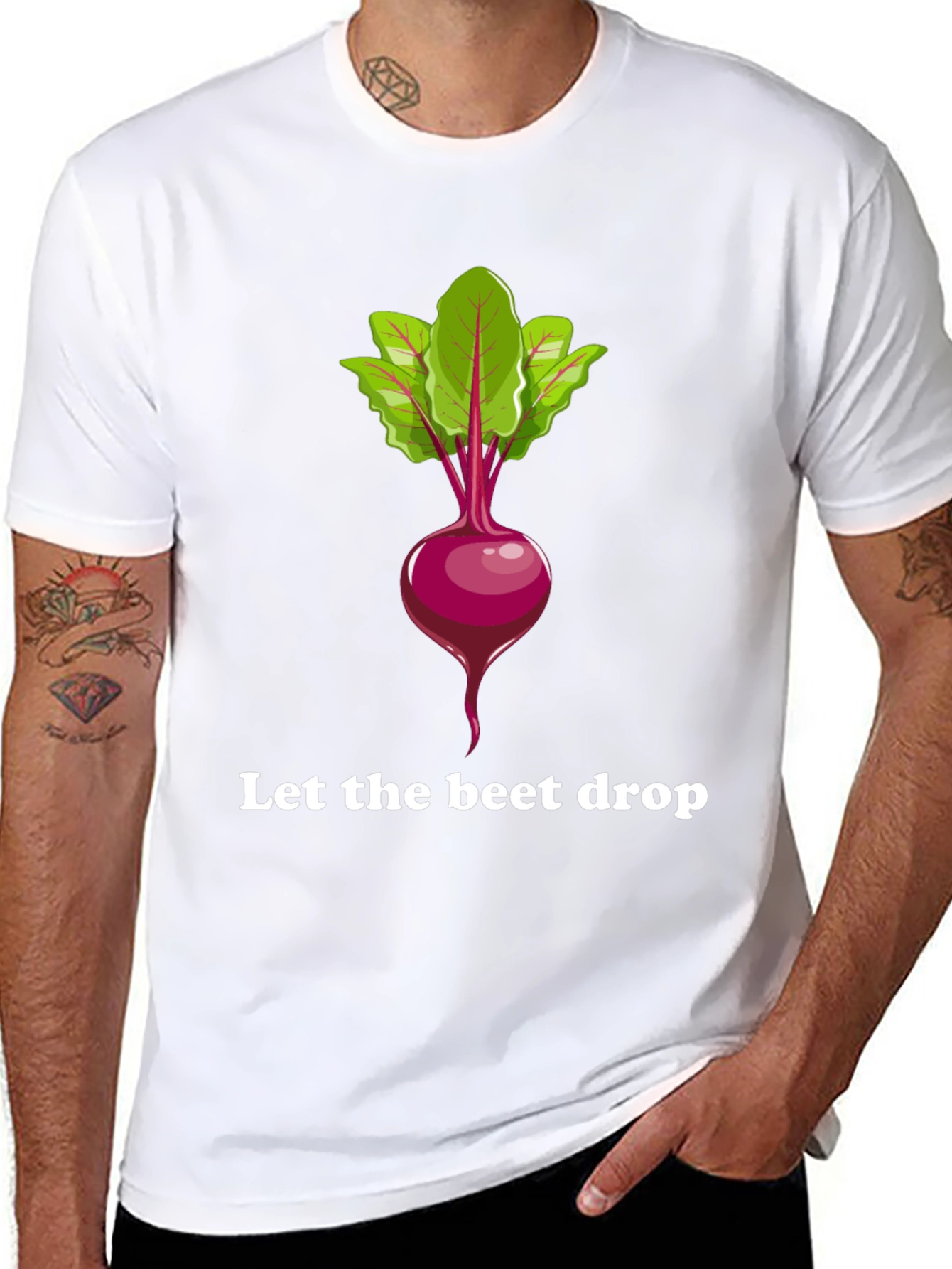 Let the Beet Drop Graphic T-Shirt