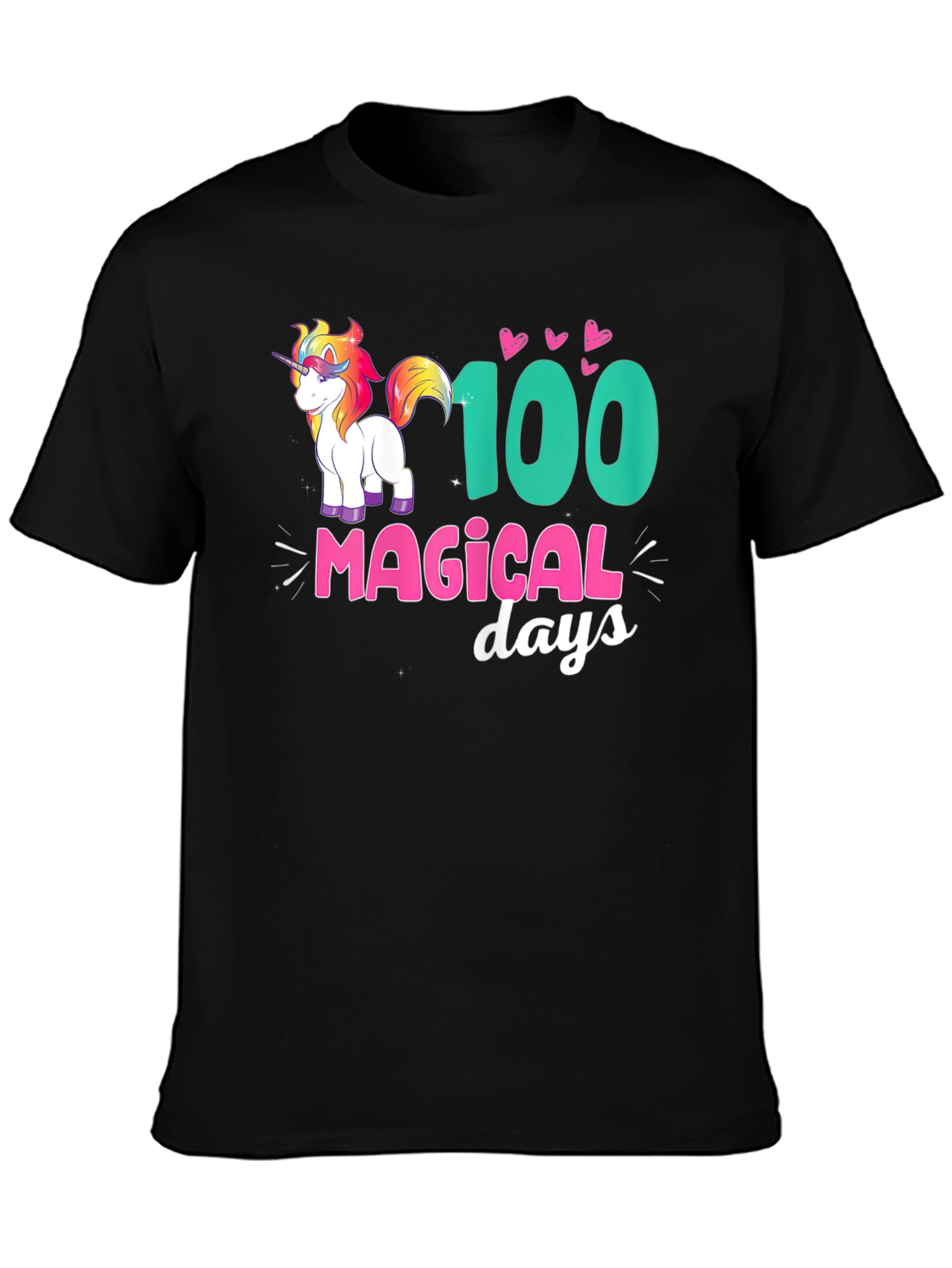 100 Magical Days Unicorn T-Shirt