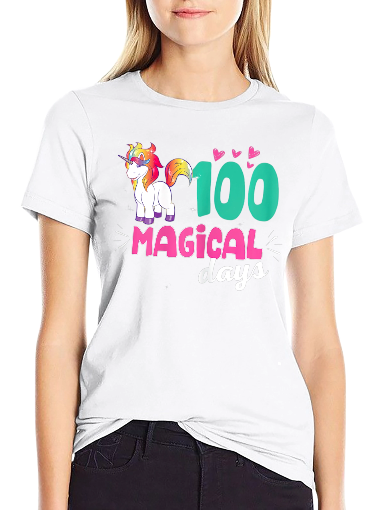 100 Magical Days Unicorn T-Shirt