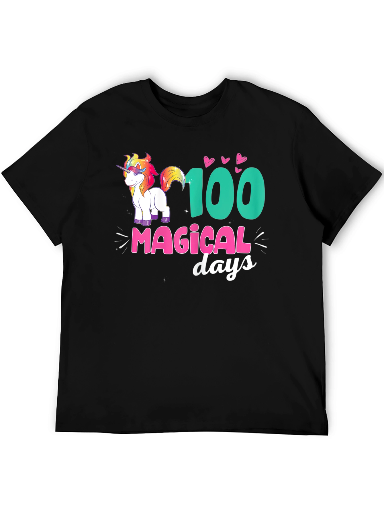 100 Magical Days Unicorn T-Shirt