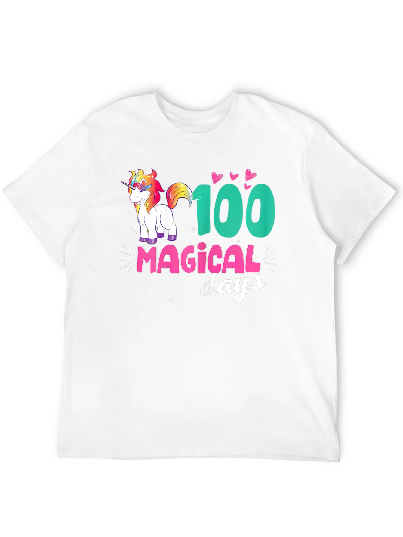 100 Magical Days Unicorn T-Shirt
