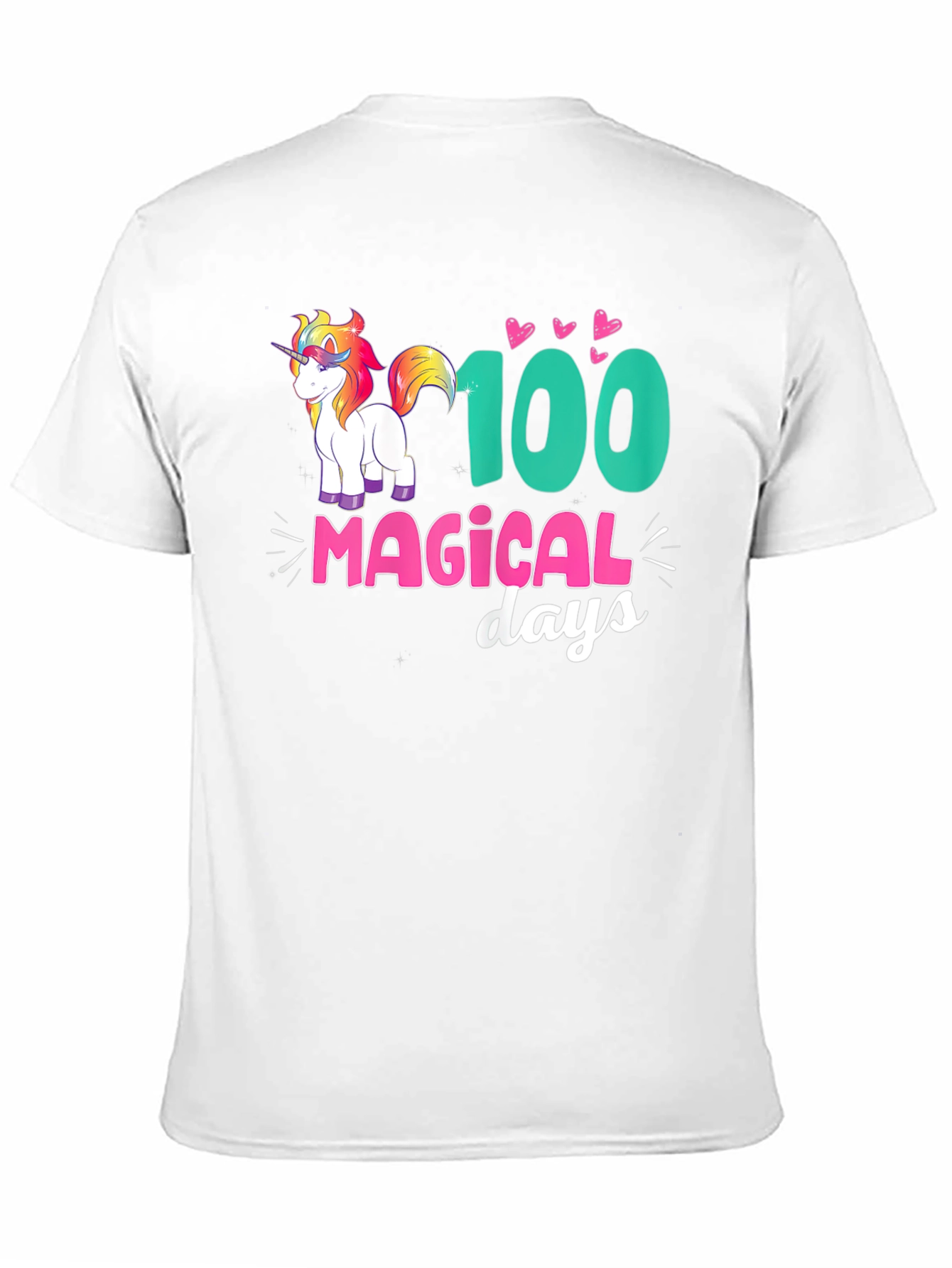 100 Magical Days Unicorn T-Shirt