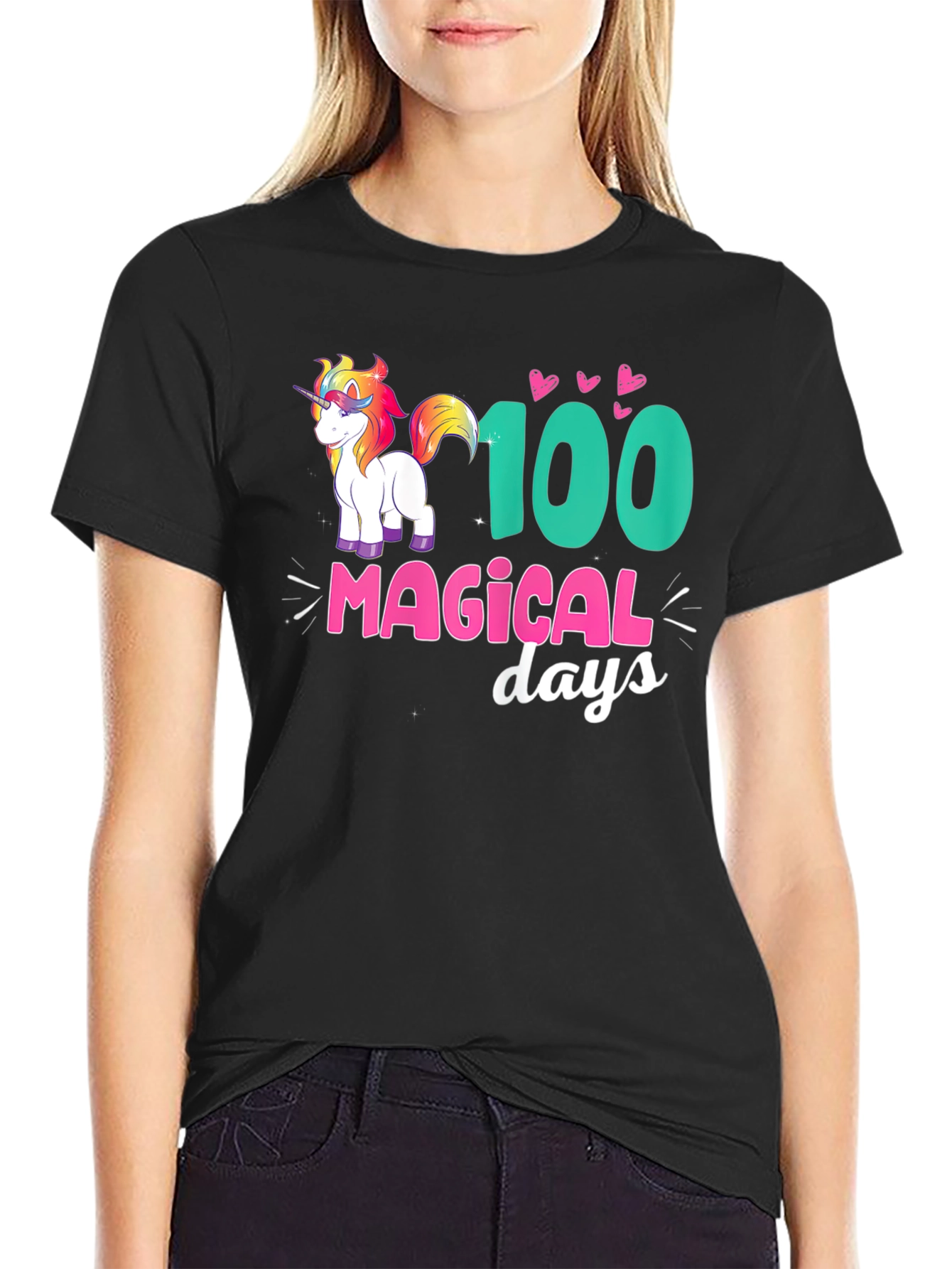 100 Magical Days Unicorn T-Shirt
