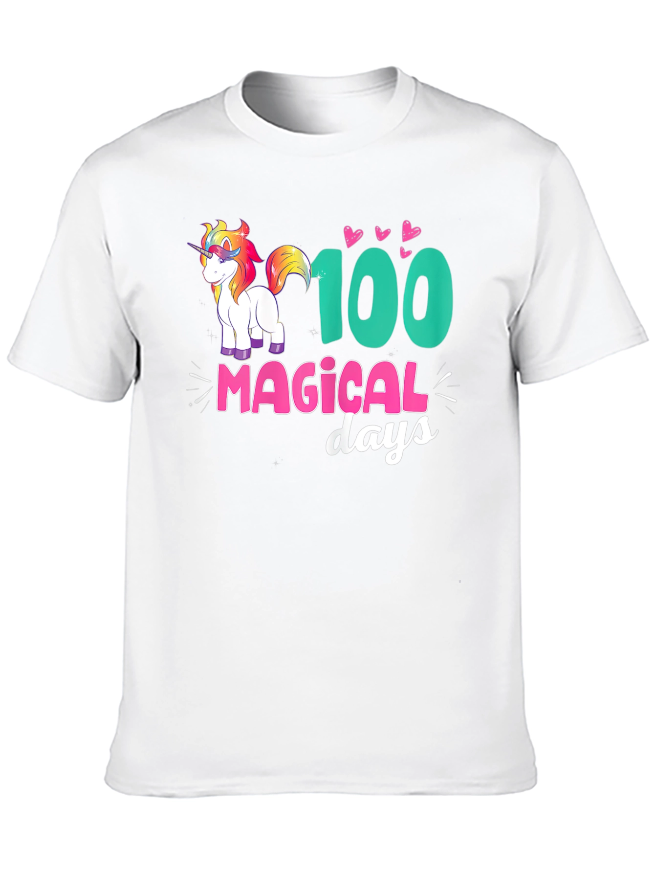 100 Magical Days Unicorn T-Shirt