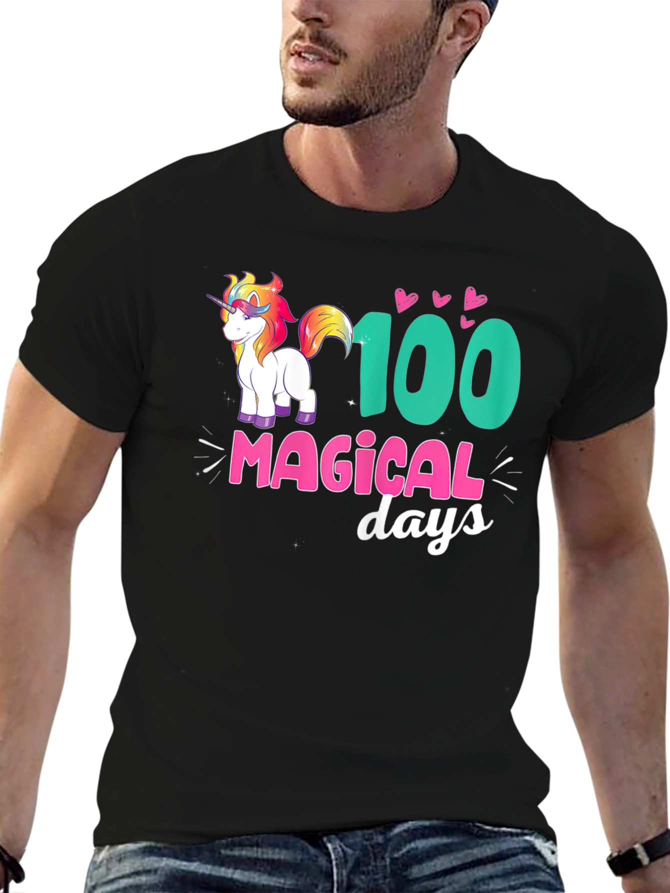 100 Magical Days Unicorn T-Shirt