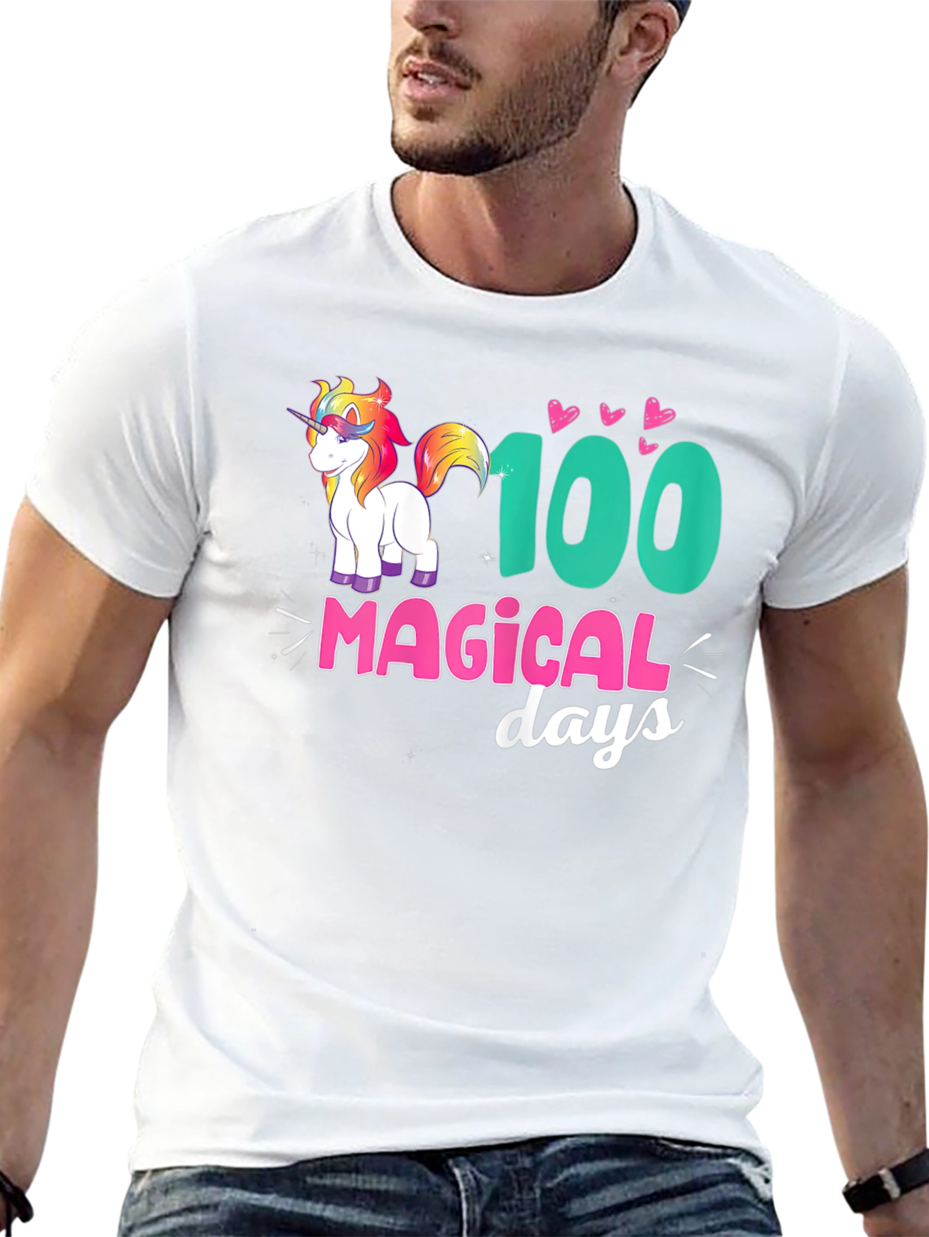 100 Magical Days Unicorn T-Shirt