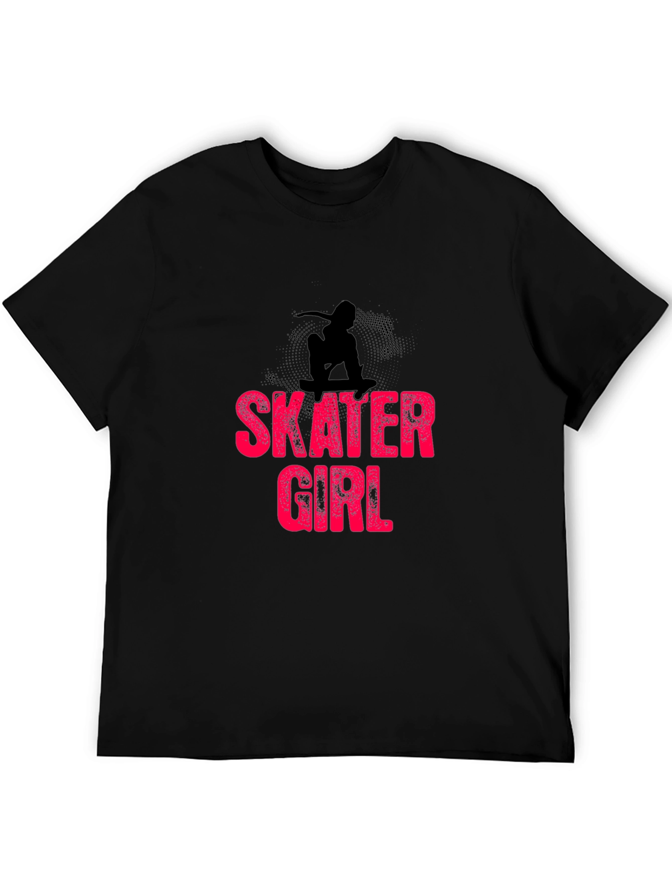 Skater Girl Graphic Tee - Cool & Casual Style