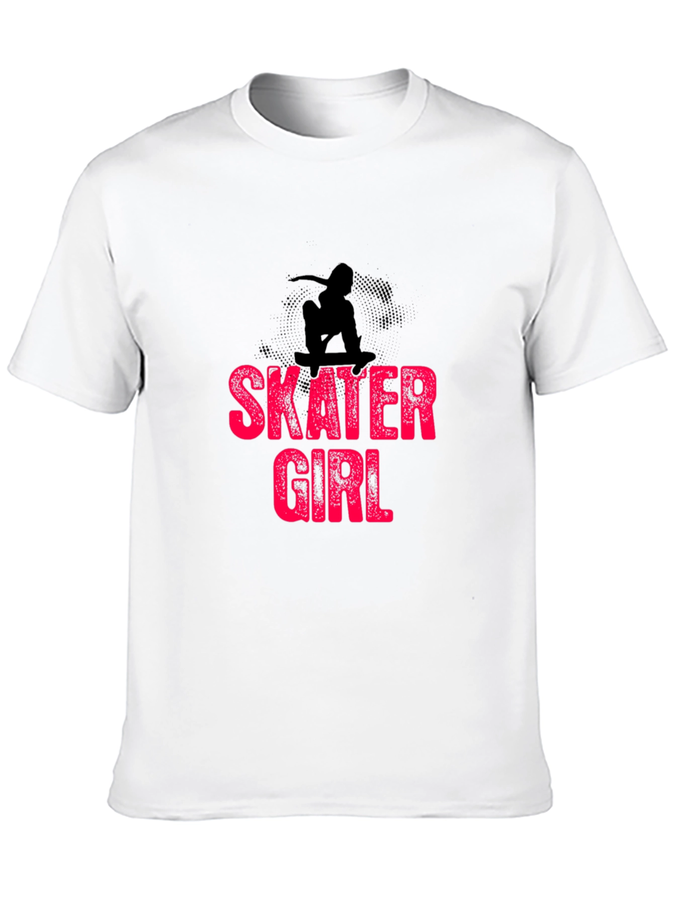 Skater Girl Graphic Tee - Cool & Casual Style