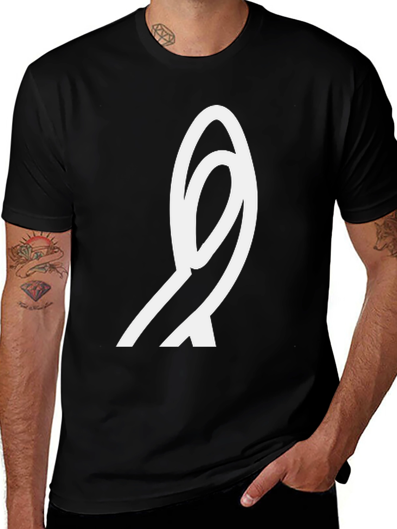 Abstract Graphic Tee - Modern Style