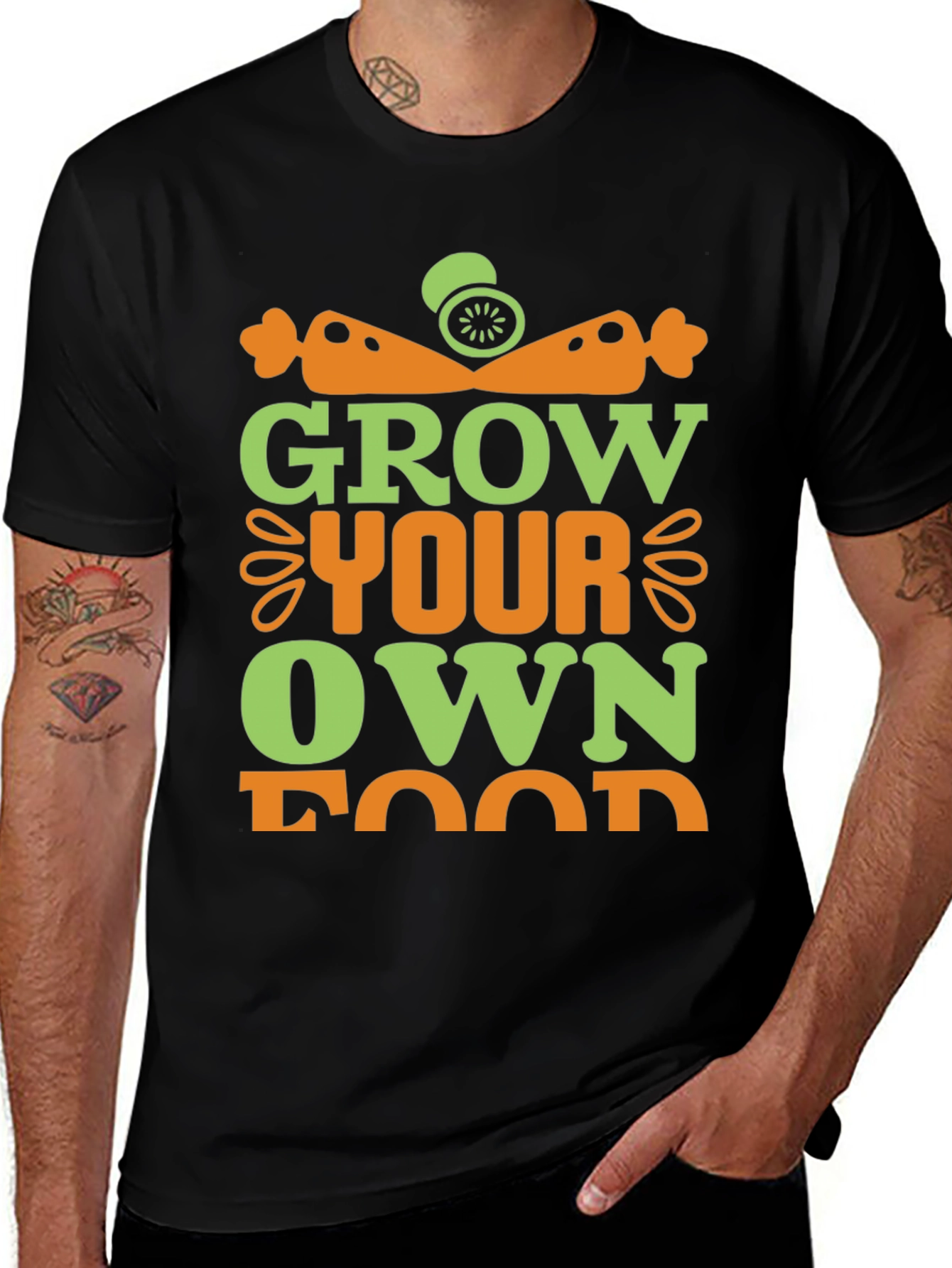 Grow Your Own Food Graphic T-Shirt